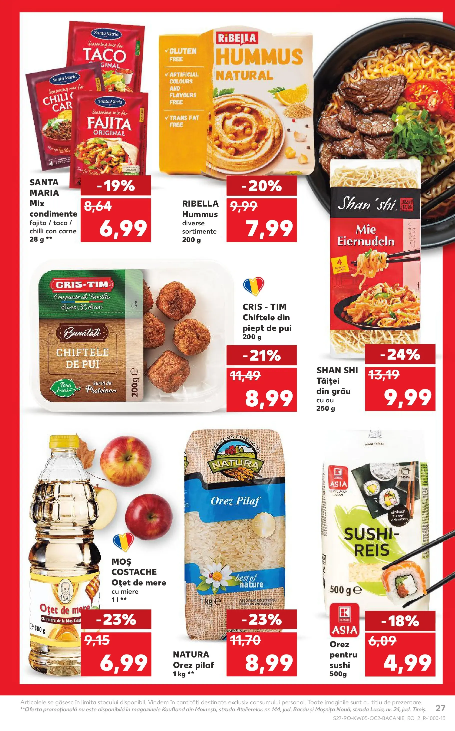 Catalog Kaufland 28 Ianuarie - 2 Februarie 2026 | Pagina 27 | Produse: Chilli, Sushi, Oțet, Noodles