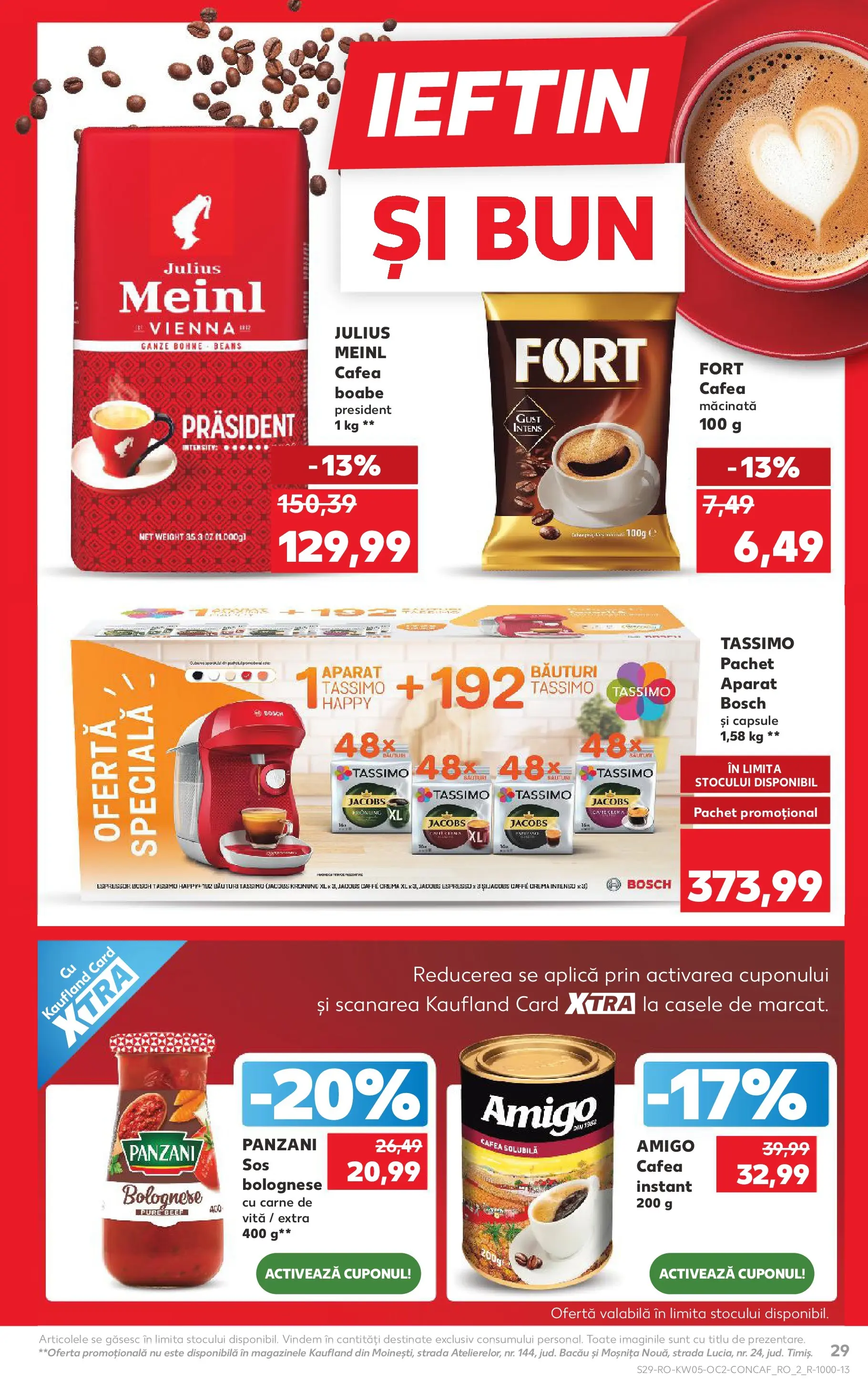 Catalog Kaufland 28 Ianuarie - 2 Februarie 2026 | Pagina 29 | Produse: Espressor, Cremă, Carne De Vită, Sos