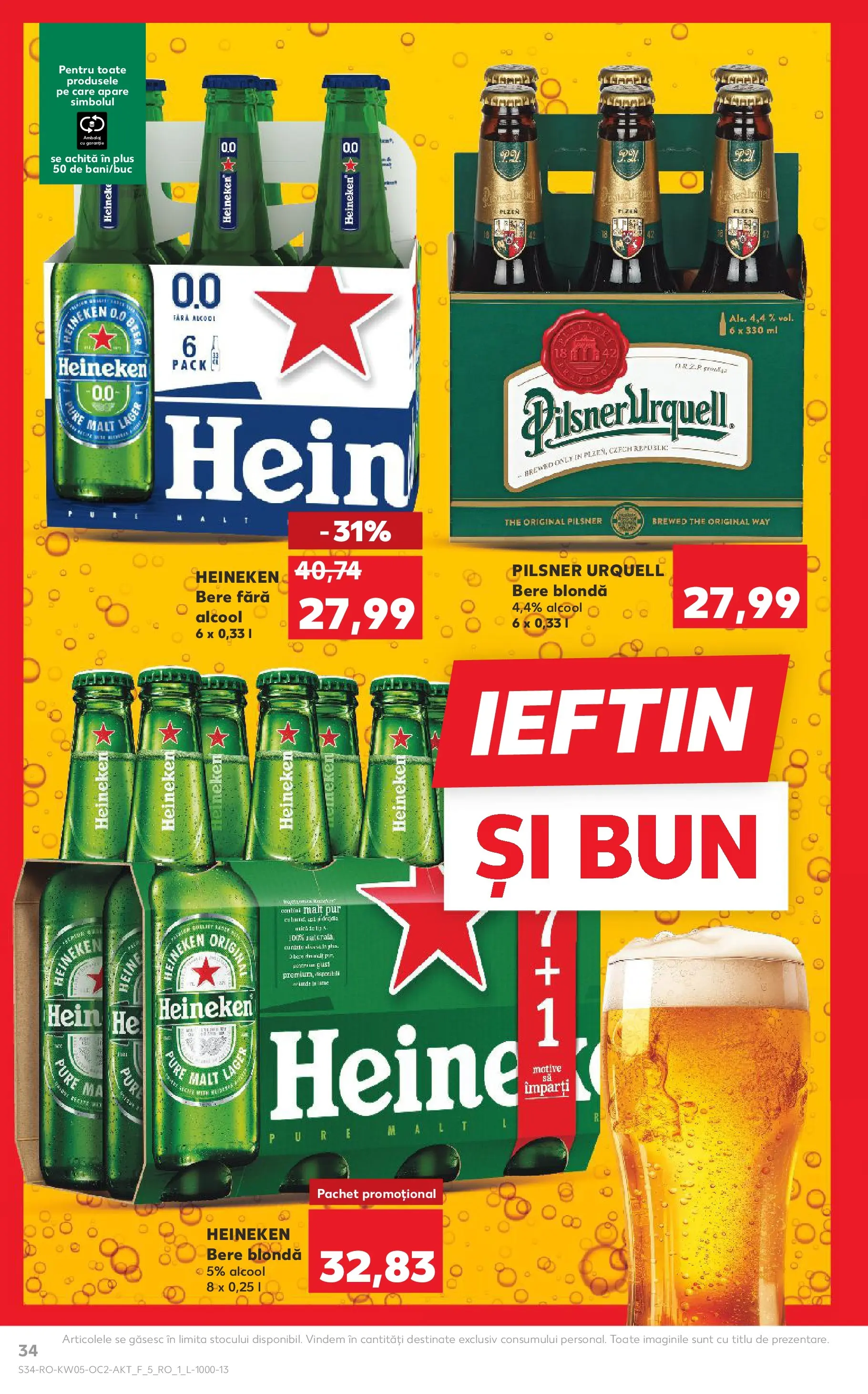 Catalog Kaufland 28 Ianuarie - 2 Februarie 2026 | Pagina 34 | Produse: Bere