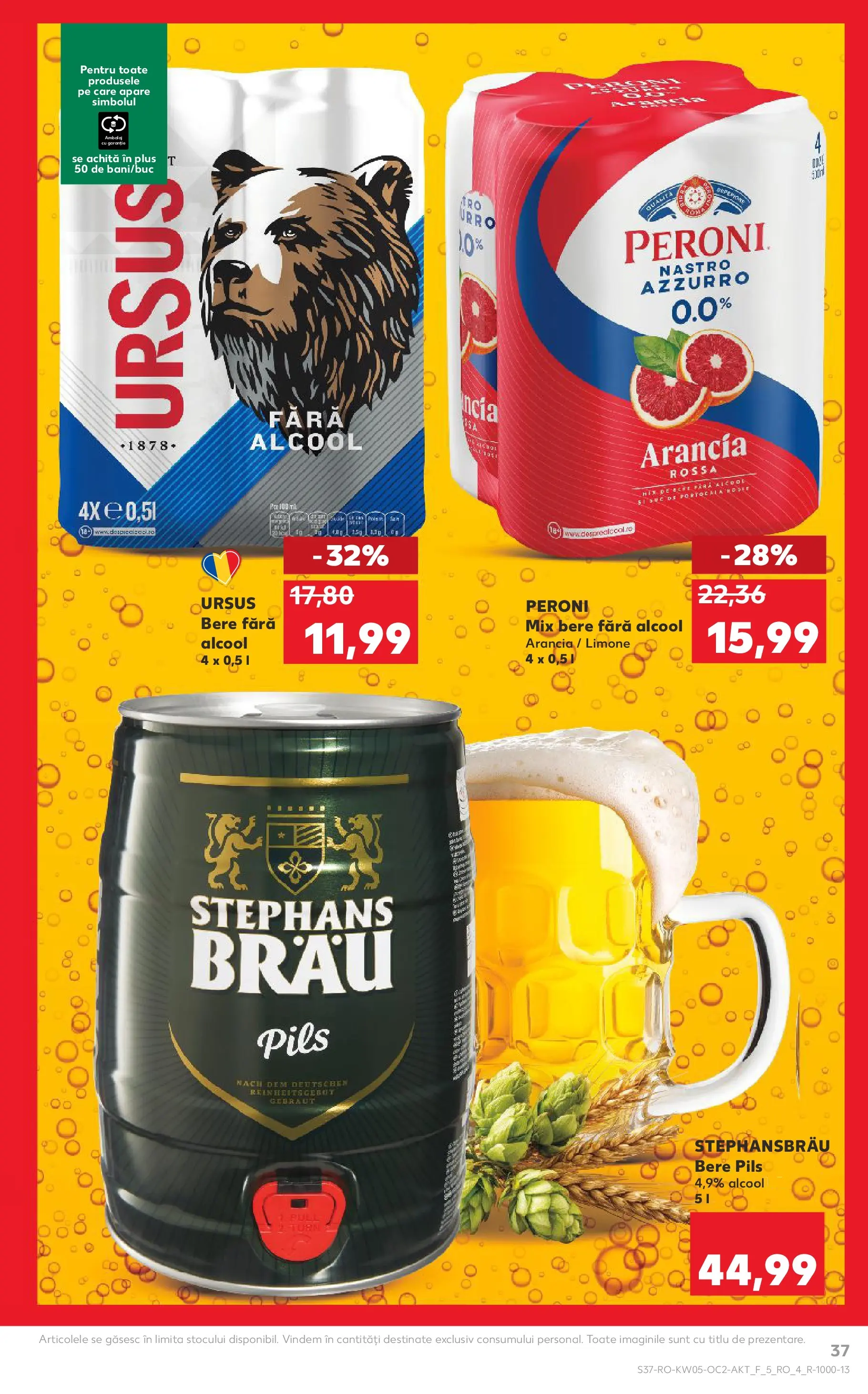 Catalog Kaufland 28 Ianuarie - 2 Februarie 2026 | Pagina 37 | Produse: Pară, Bere