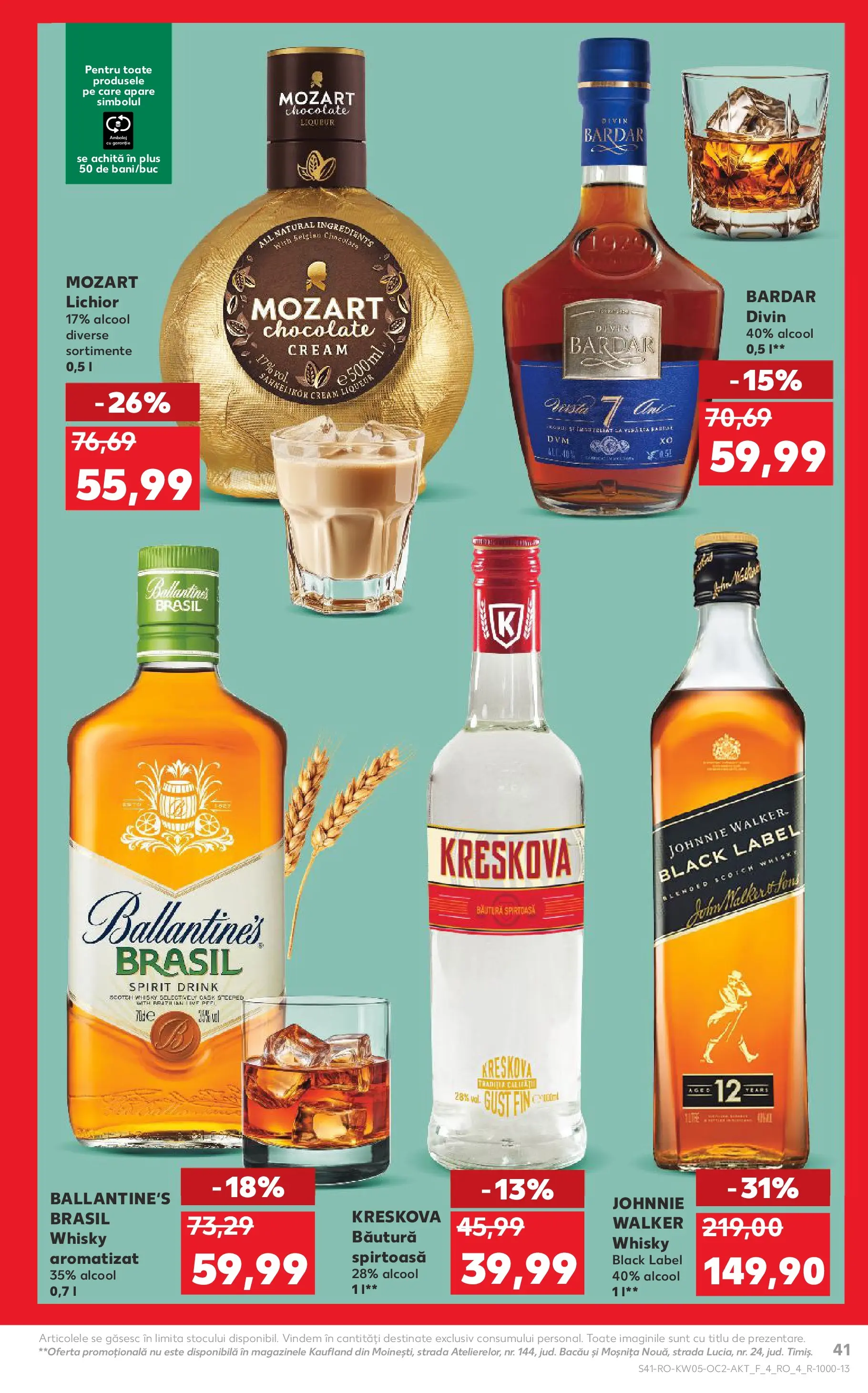 Catalog Kaufland 28 Ianuarie - 2 Februarie 2026 | Pagina 41 | Produse: Lichior