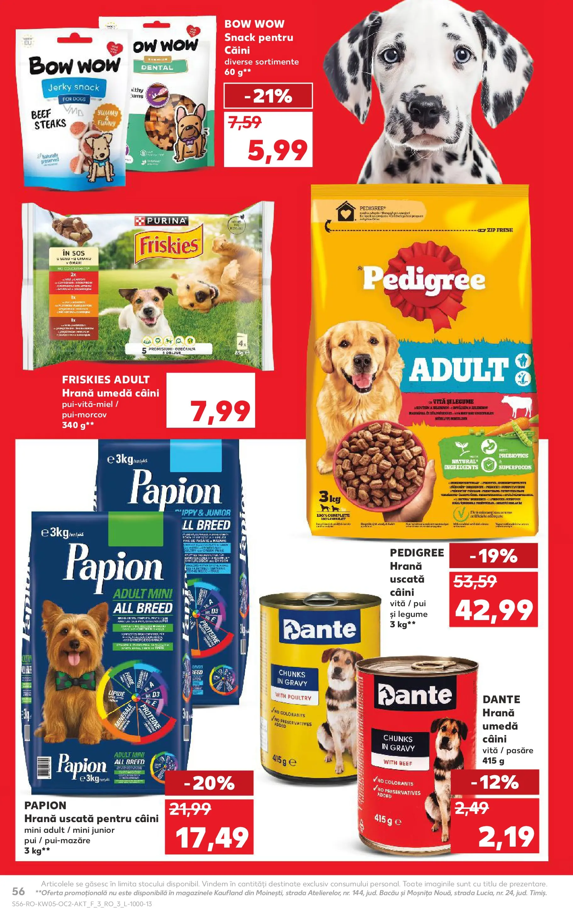 Catalog Kaufland 28 Ianuarie - 2 Februarie 2026 | Pagina 56 | Produse: Masaüstü kılıfı, Hacıyatmaz Kedi Oyuncağı, Legume, Sos