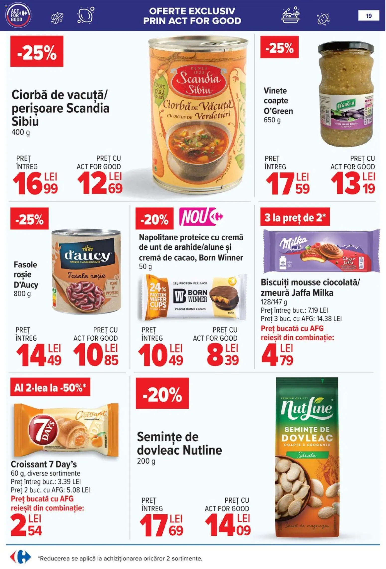 Catalog Carrefour 28 Ianuarie - 2 Februarie 2026 | Pagina 19 | Produse: Zmeură, Semințe, Napolitane, Cremă