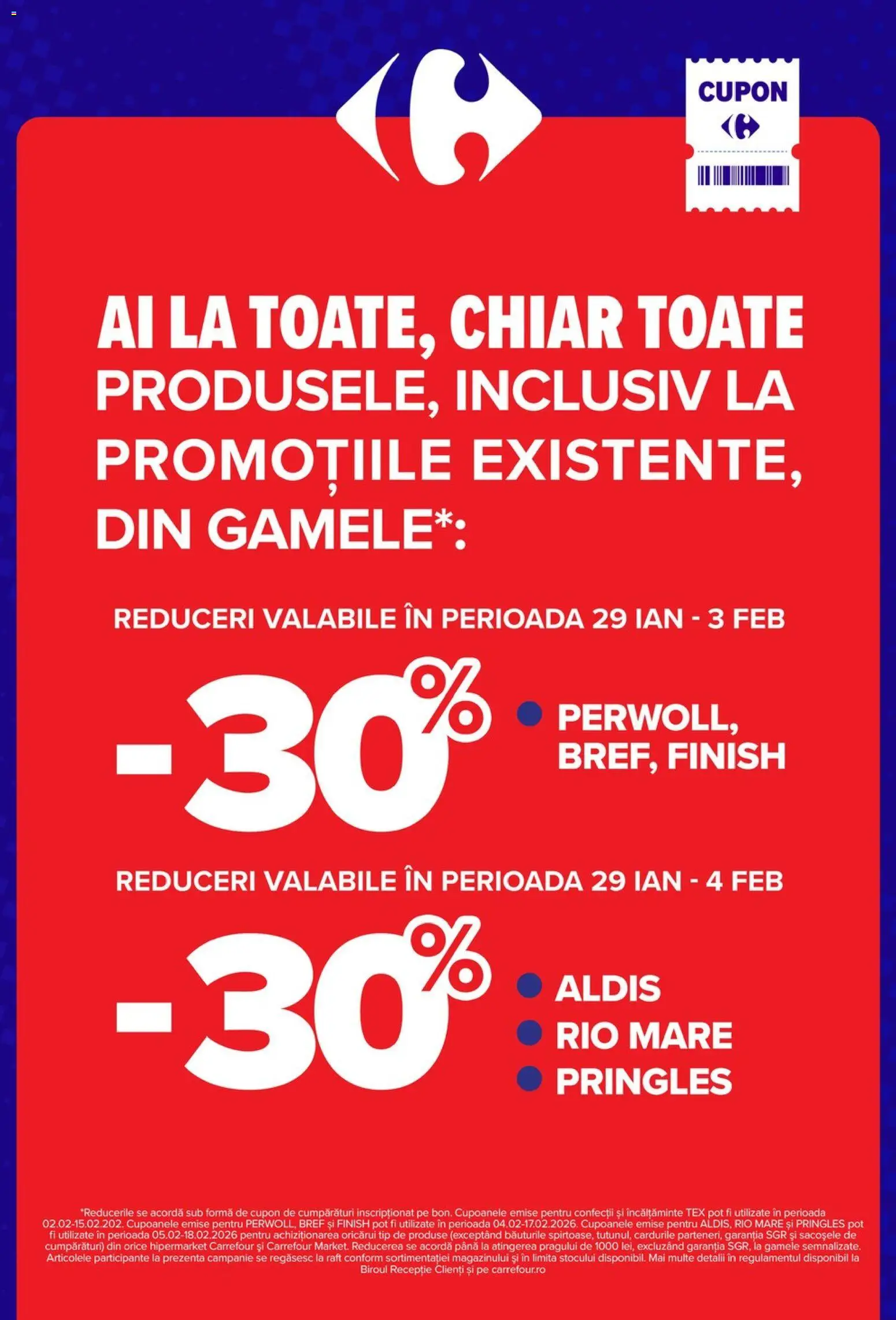 Catalog Carrefour 28 Ianuarie - 2 Februarie 2026 | Pagina 2 | Produse: Raft, Bornoz takımı