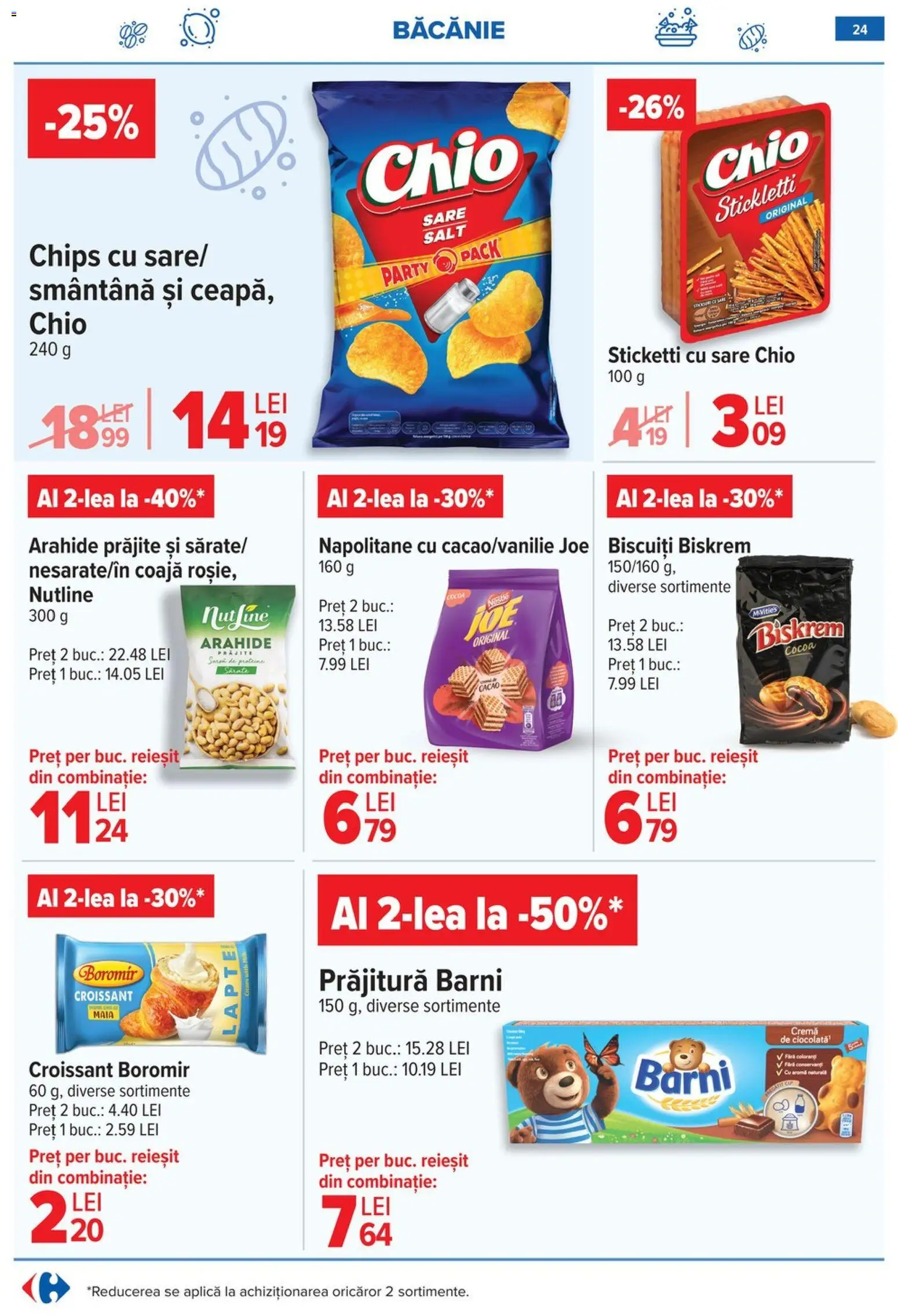 Catalog Carrefour 28 Ianuarie - 2 Februarie 2026 | Pagina 24 | Produse: Masaüstü kılıfı, Prăjitură, Napolitane, Cremă