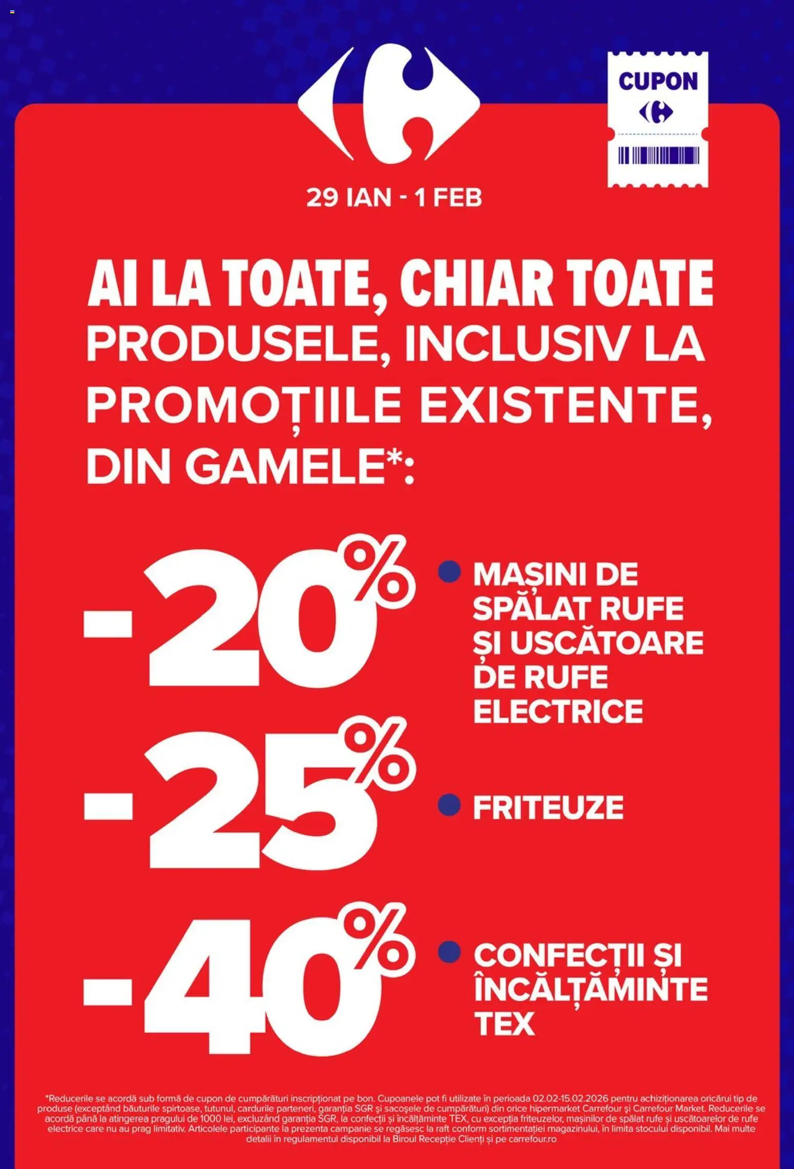 Catalog Carrefour 28 Ianuarie - 2 Februarie 2026 | Pagina 3 | Produse: Raft, Bornoz takımı