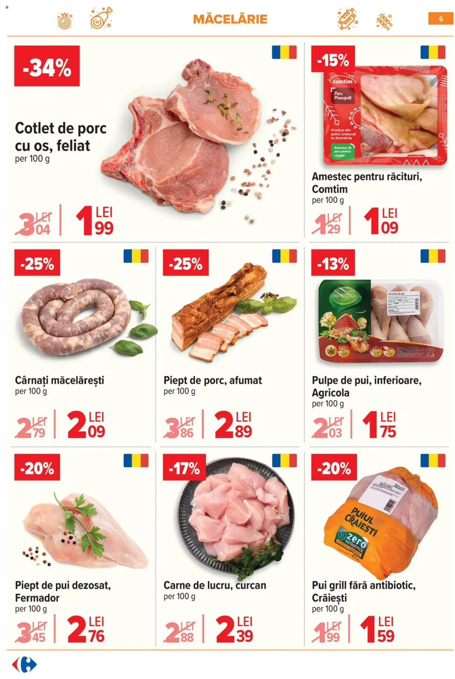 Catalog Carrefour 28 Ianuarie - 2 Februarie 2026 | Pagina 6 | Produse: Grill, Lait de coco, Hacıyatmaz Kedi Oyuncağı, Cârnați