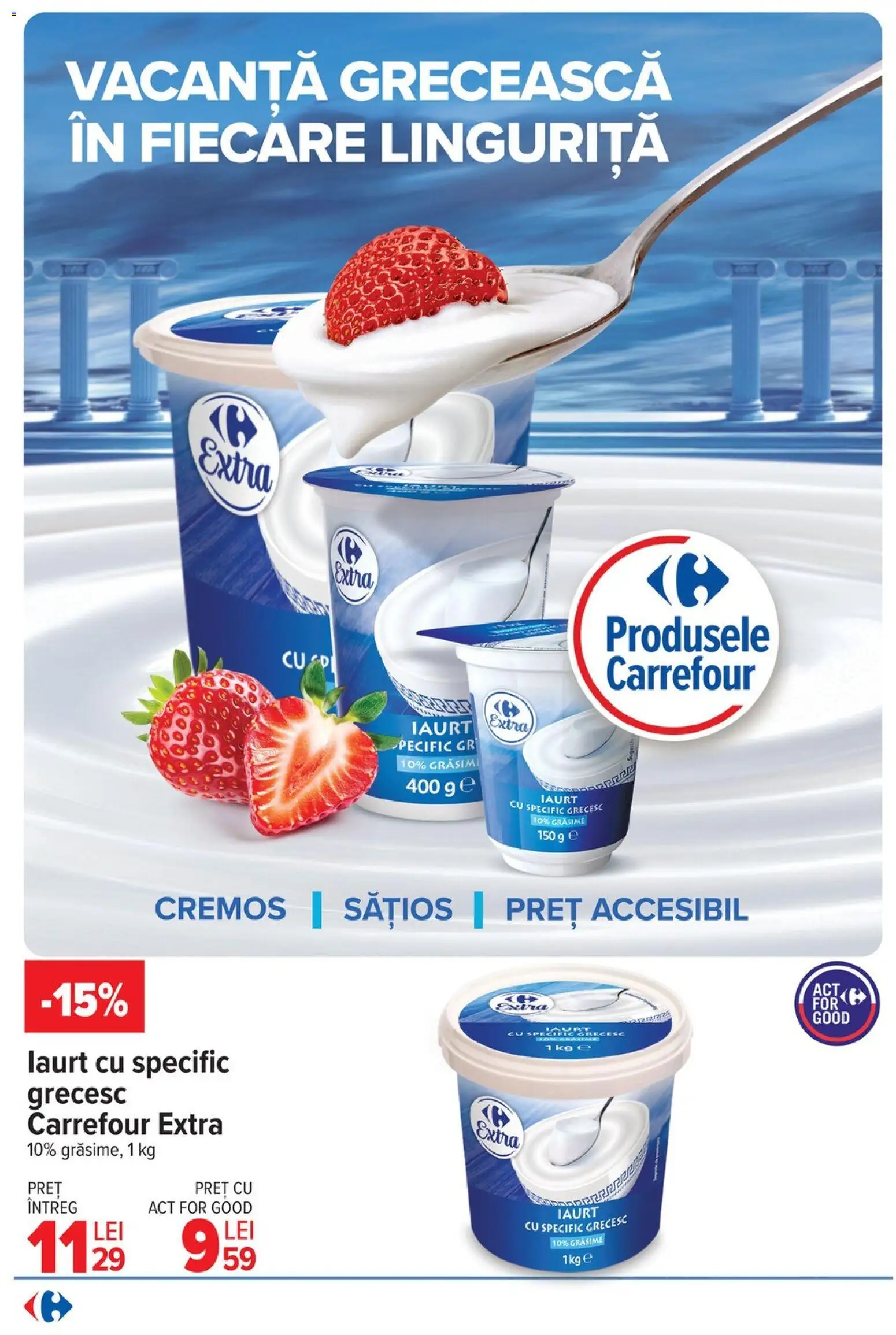 Catalog Carrefour 28 Ianuarie - 2 Februarie 2026 | Pagina 9 | Produse: Iaurt
