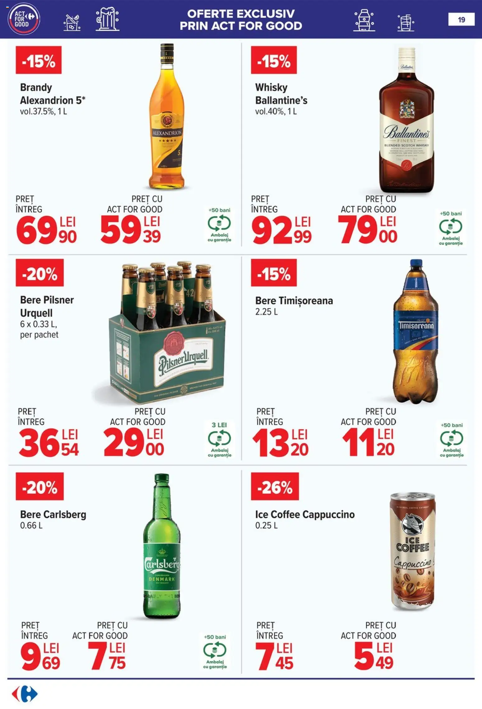 Catalog Carrefour 28 Ianuarie - 2 Februarie 2026 | Pagina 19 | Produse: Bere