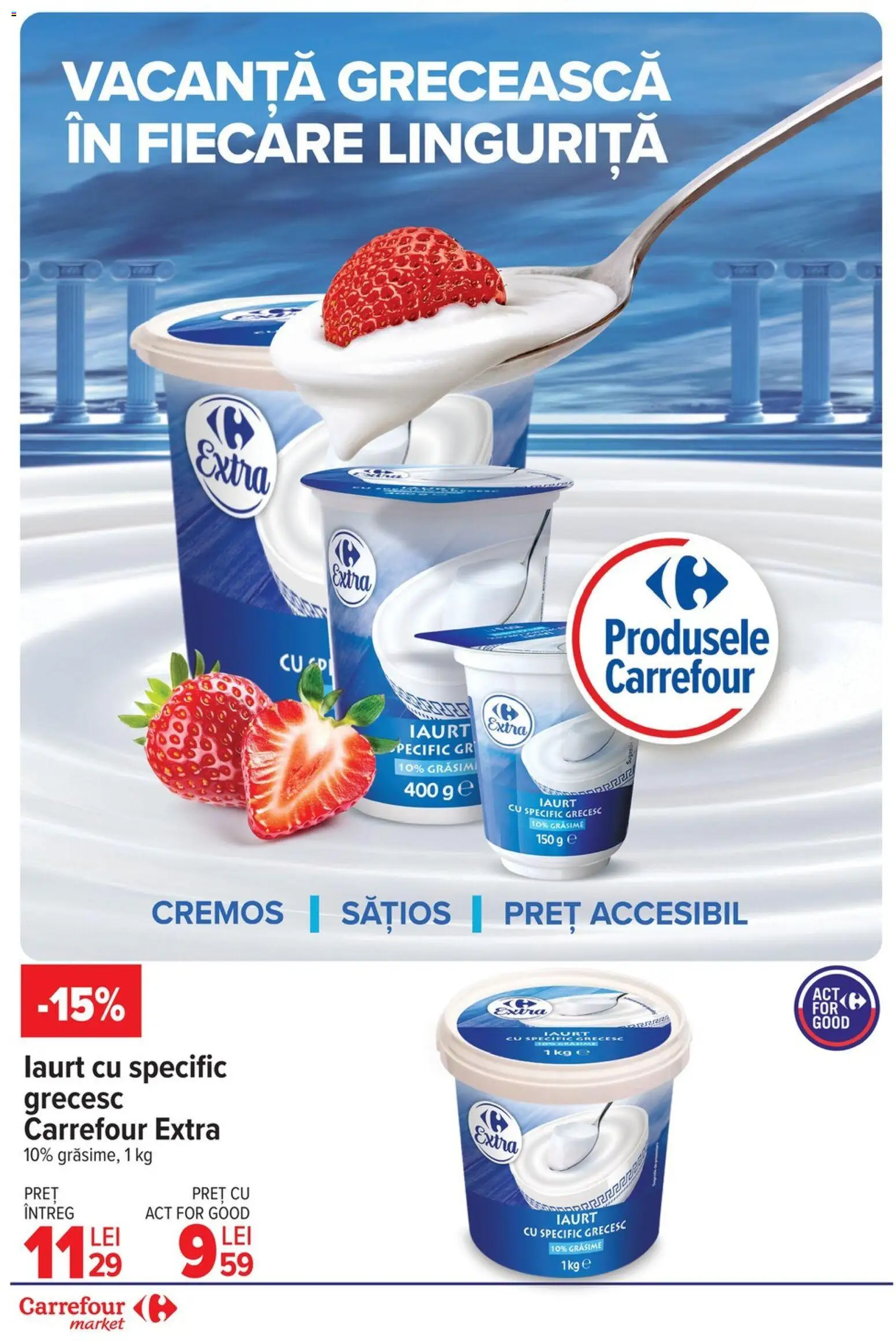 Catalog Carrefour 28 Ianuarie - 2 Februarie 2026 | Pagina 6 | Produse: Iaurt