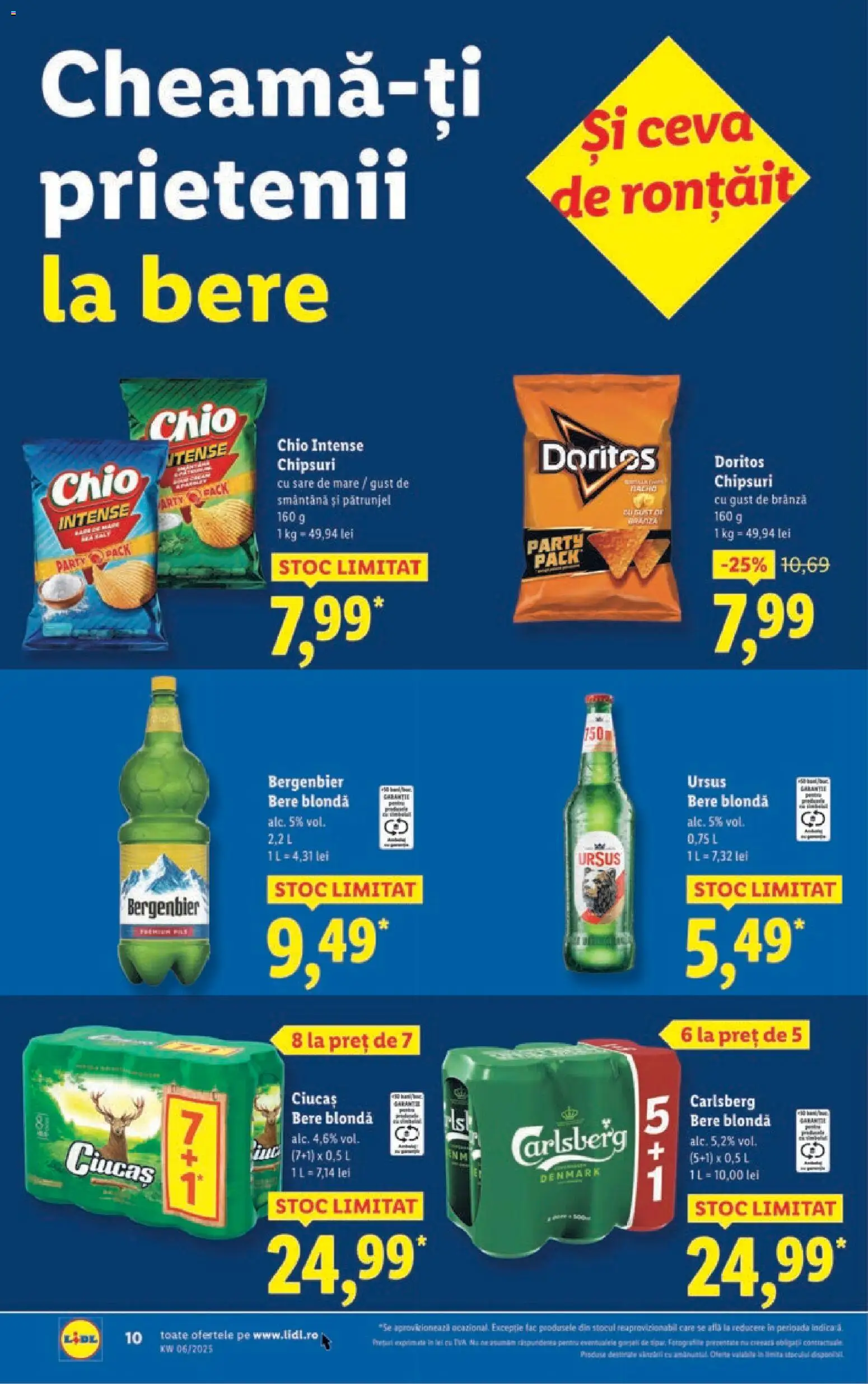 Catalog LIDL 2 - 7 Februarie 2026 | Pagina 10 | Produse: Brânză, Plastik Kulübe, Smântână, Sare