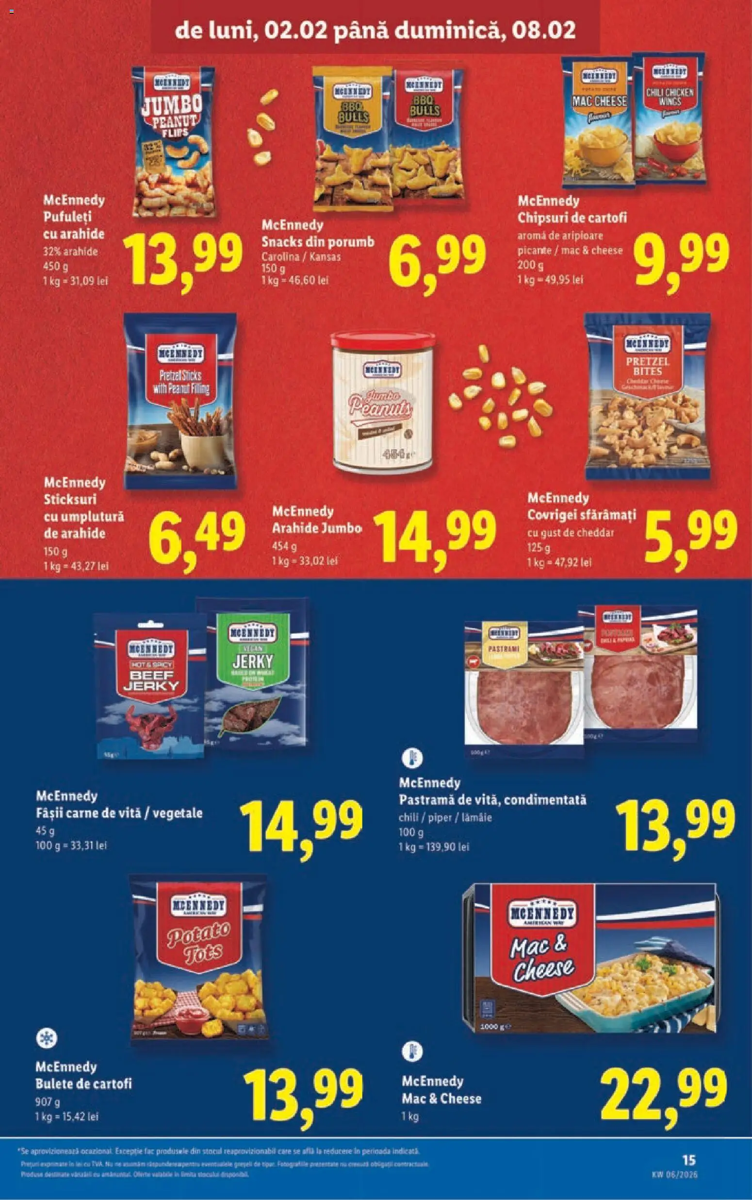 Catalog LIDL 2 - 7 Februarie 2026 | Pagina 15 | Produse: Sticksuri, Arahide, Pufuleți, Chipsuri