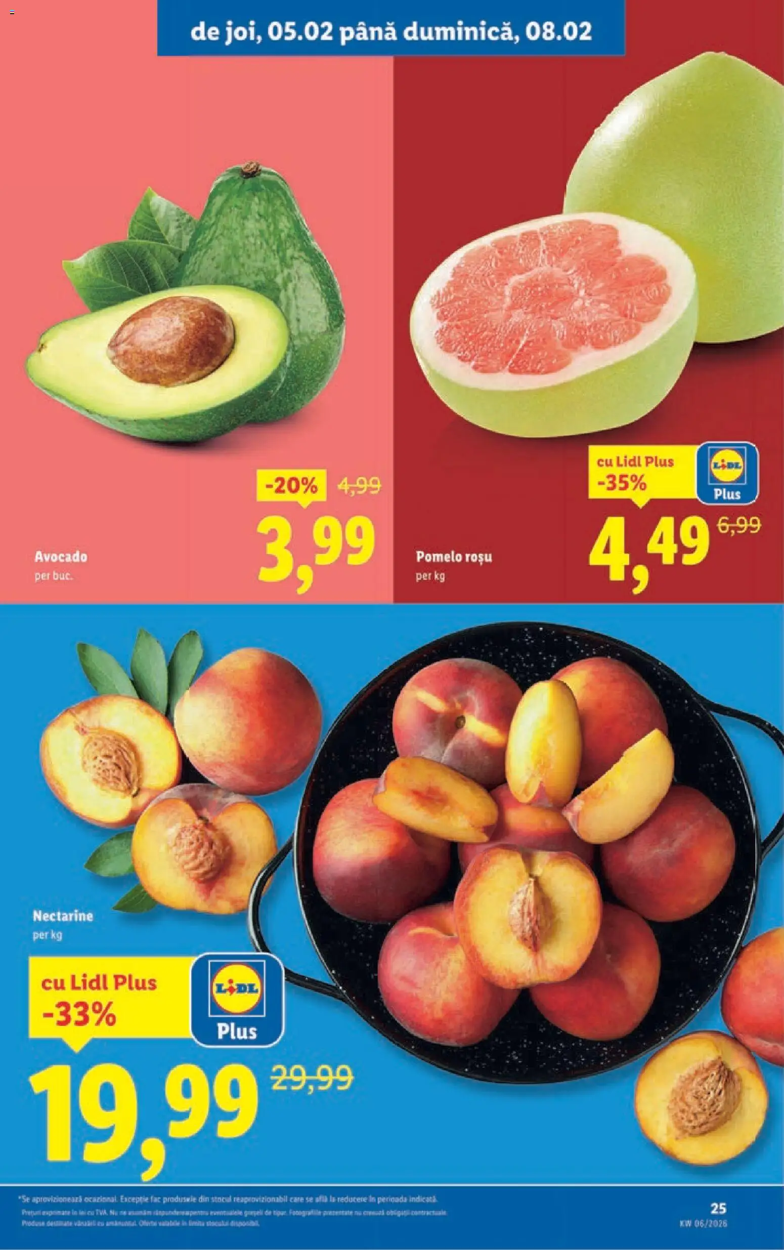 Catalog LIDL 2 - 7 Februarie 2026 | Pagina 25 | Produse: Temizlik kovası, Avocado