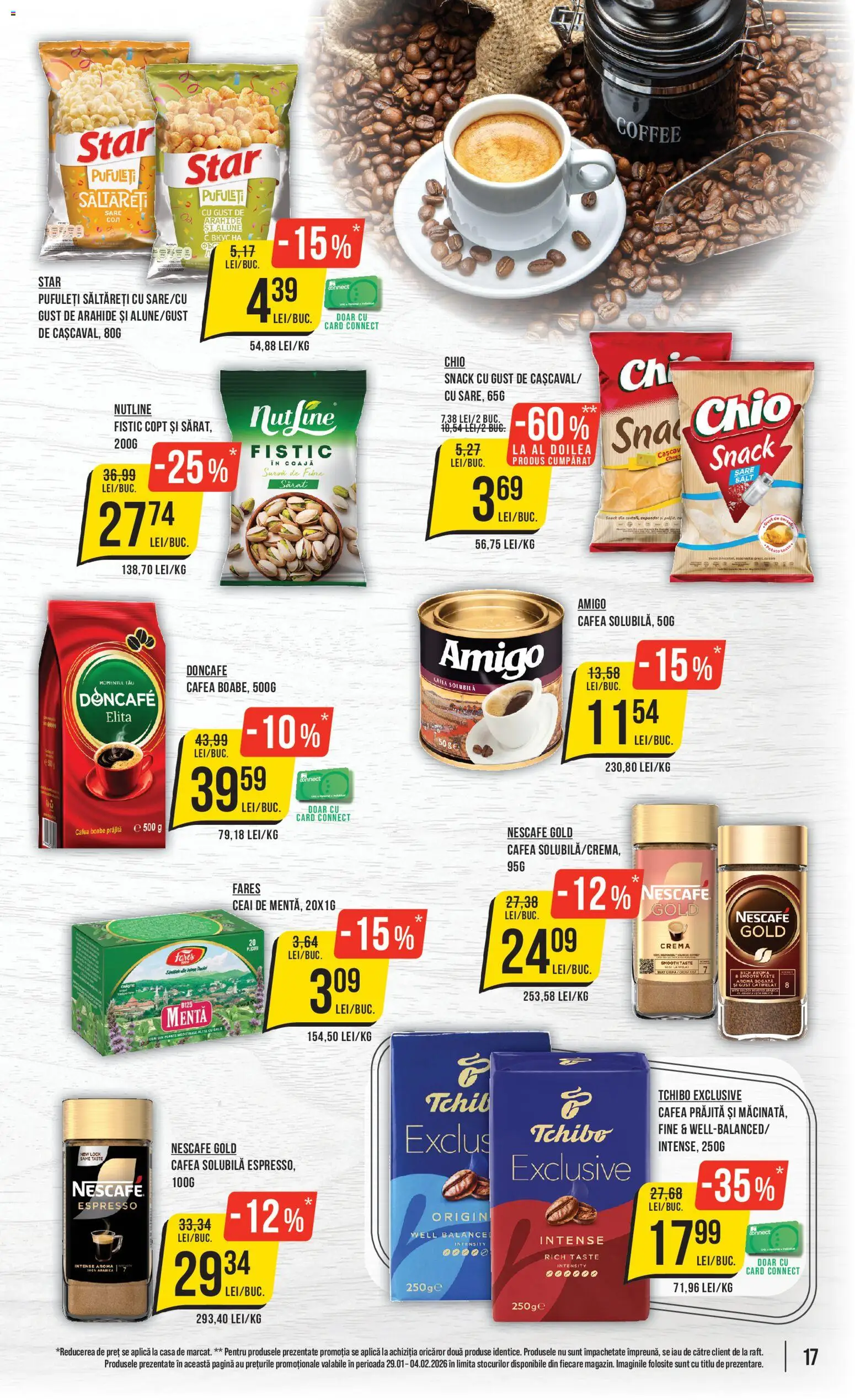 Catalog Mega Image 29 Ianuarie - 3 Februarie 2026 | Pagina 17 | Produse: Alune, Cafea, Ceai, Sare