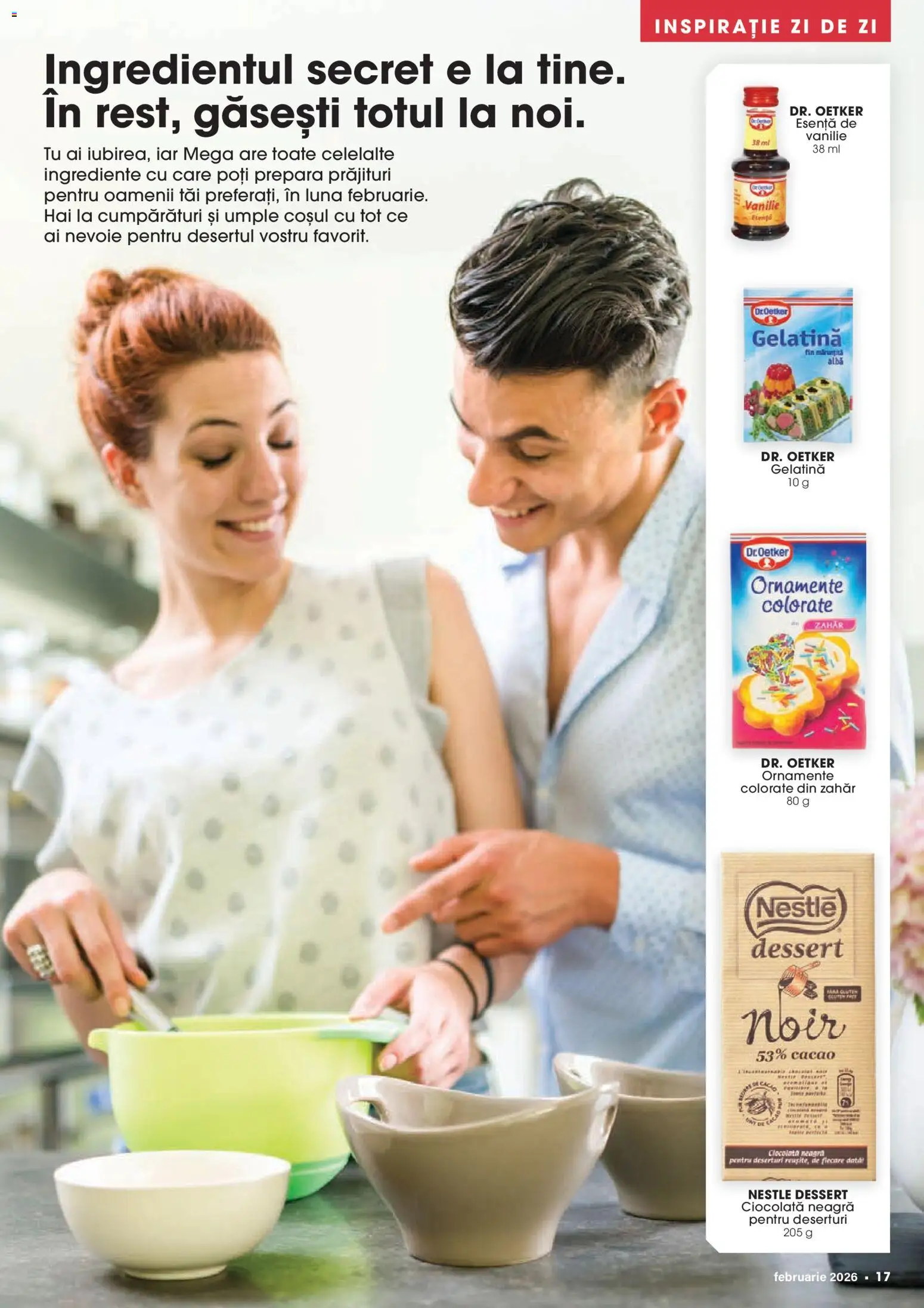 Catalog Mega Image 29 Ianuarie - 23 Februarie 2026 | Pagina 17 | Produse: Ciocolată, Cacao, Zahăr