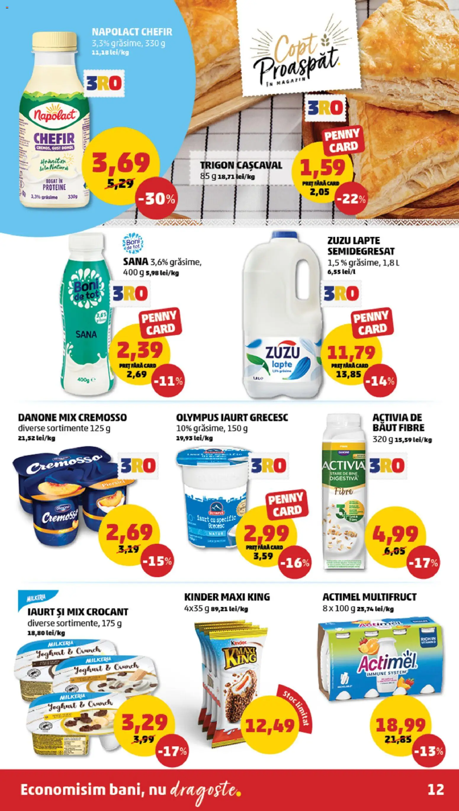 Catalog PENNY Market 28 Ianuarie - 2 Februarie 2026 | Pagina 12 | Produse: Masaüstü kılıfı, Cașcaval, Iaurt, Kefir