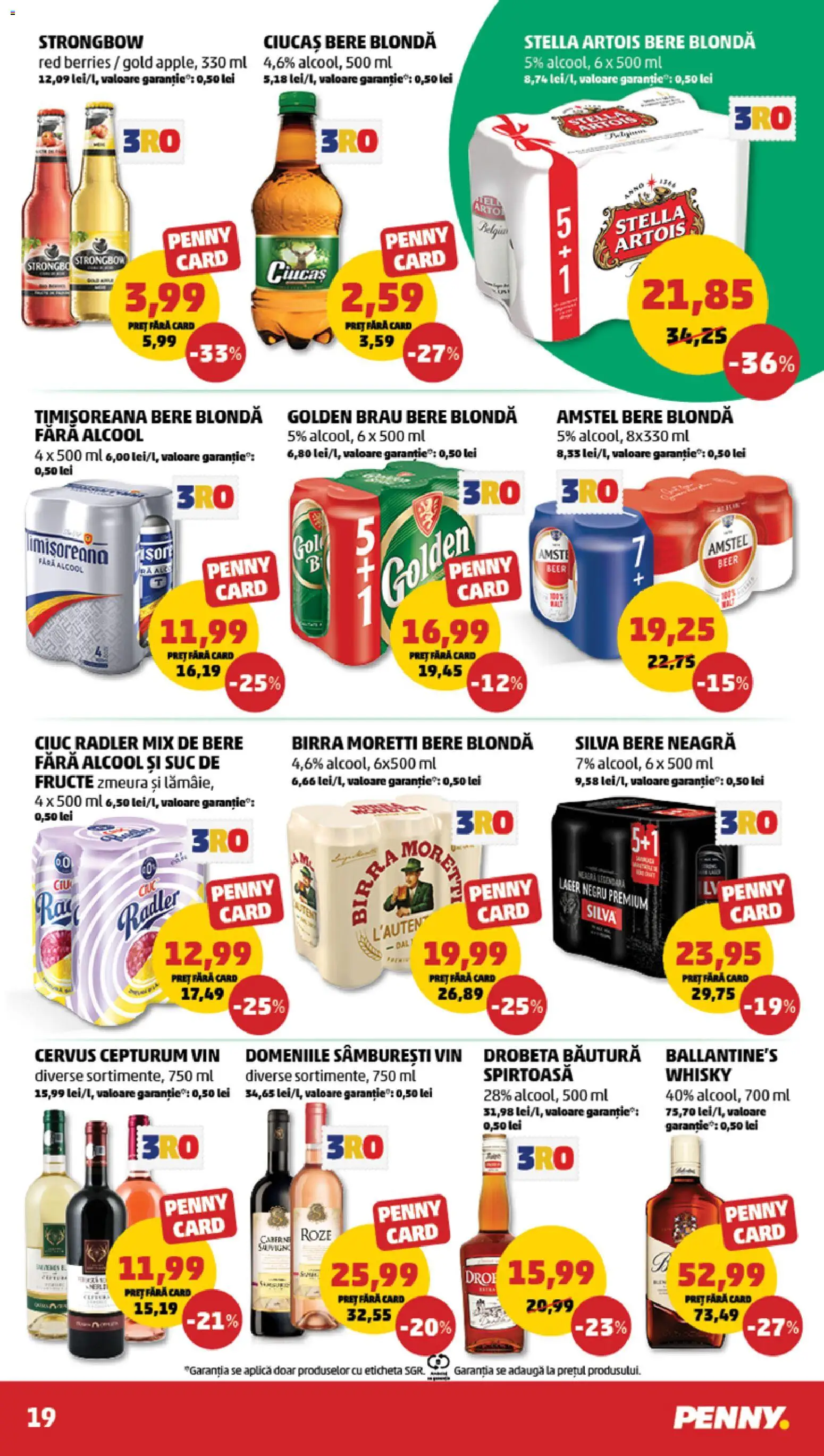 Catalog PENNY Market 28 Ianuarie - 2 Februarie 2026 | Pagina 19 | Produse: Pară, Atıştırmalık, Suc, Bere