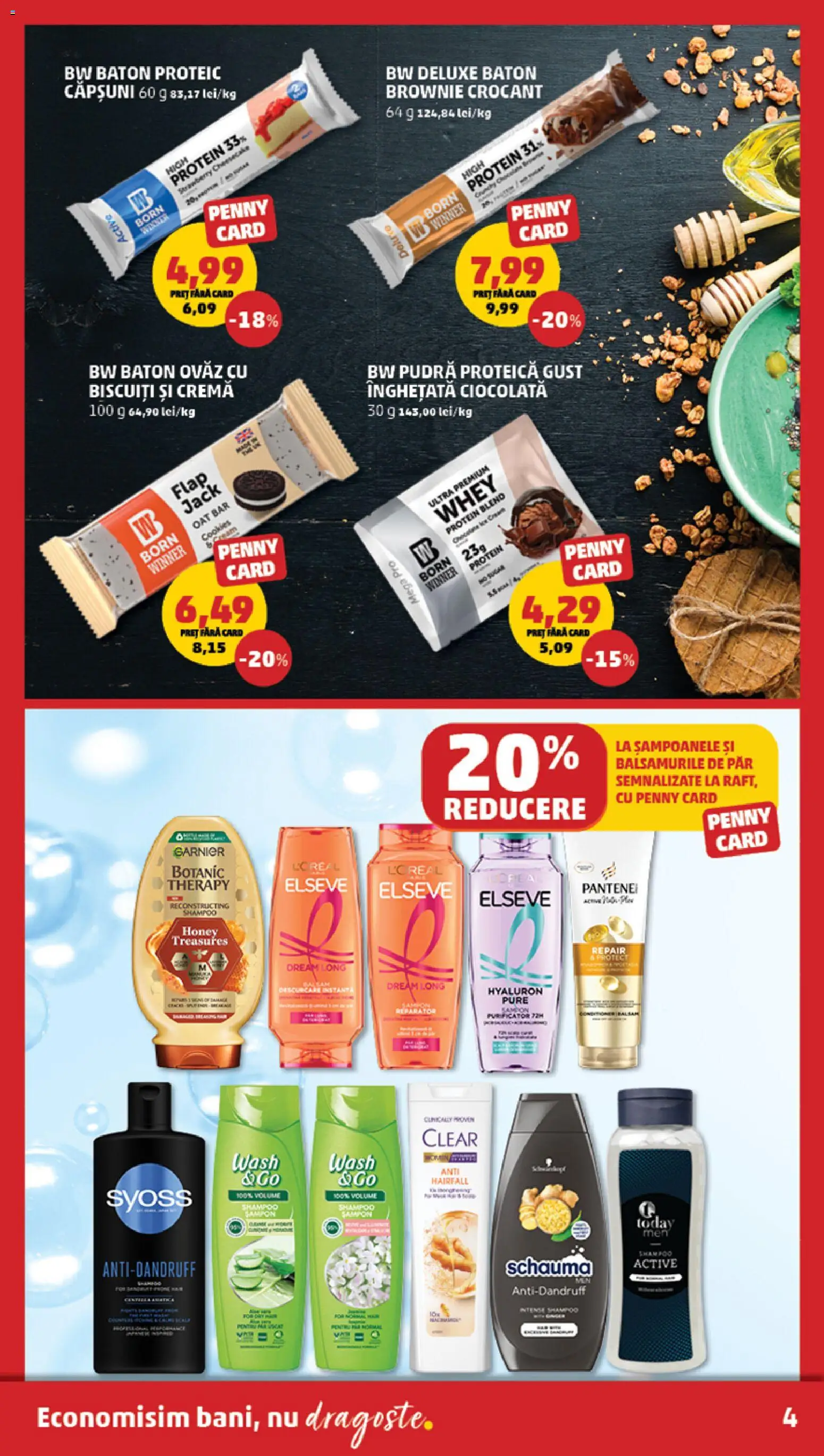 Catalog PENNY Market 28 Ianuarie - 2 Februarie 2026 | Pagina 4 | Produse: Pudră, Cremă, Căpșuni, Biscuiți