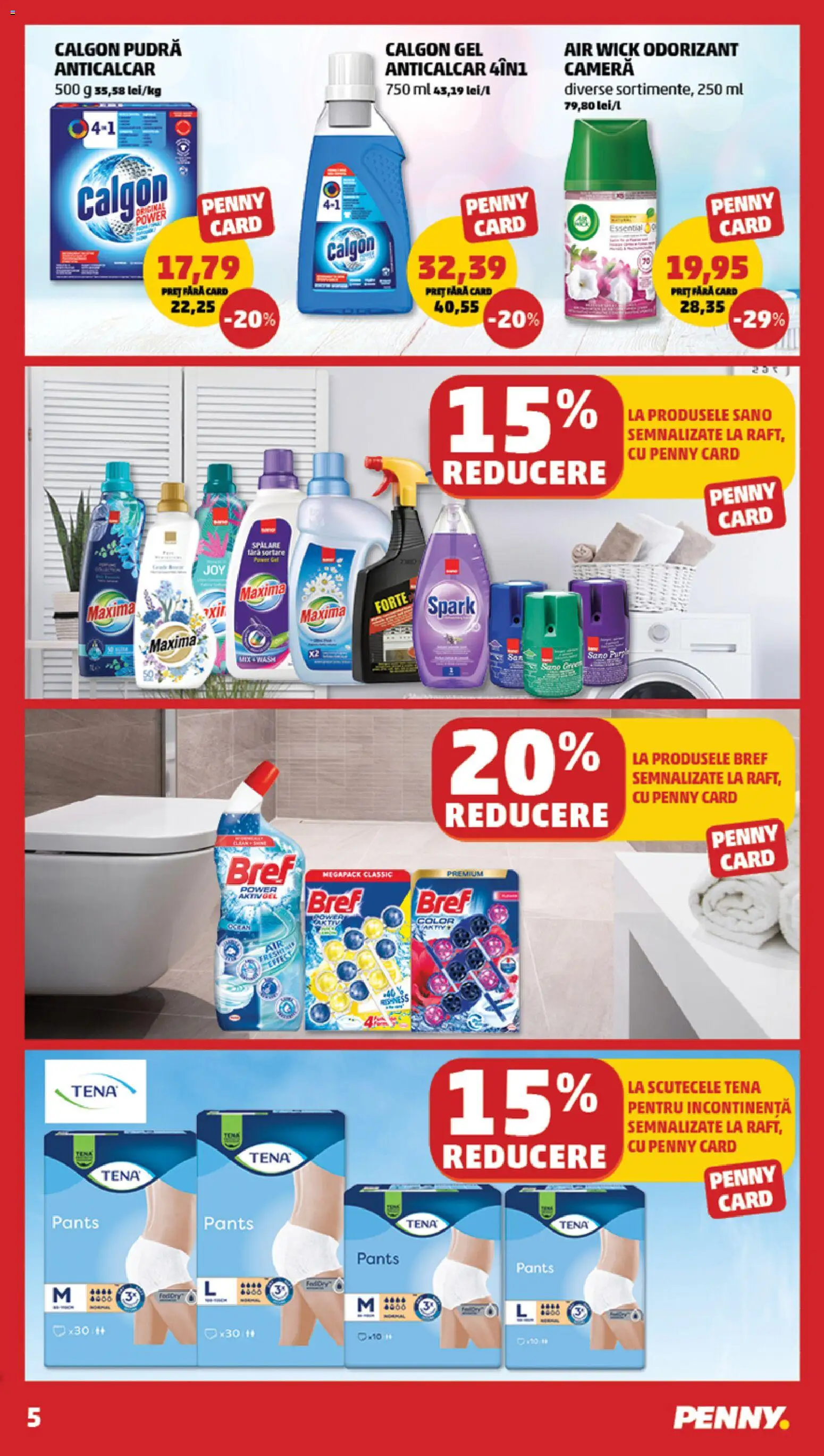 Catalog PENNY Market 28 Ianuarie - 2 Februarie 2026 | Pagina 5 | Produse: Cameră, Pudră, Detergent