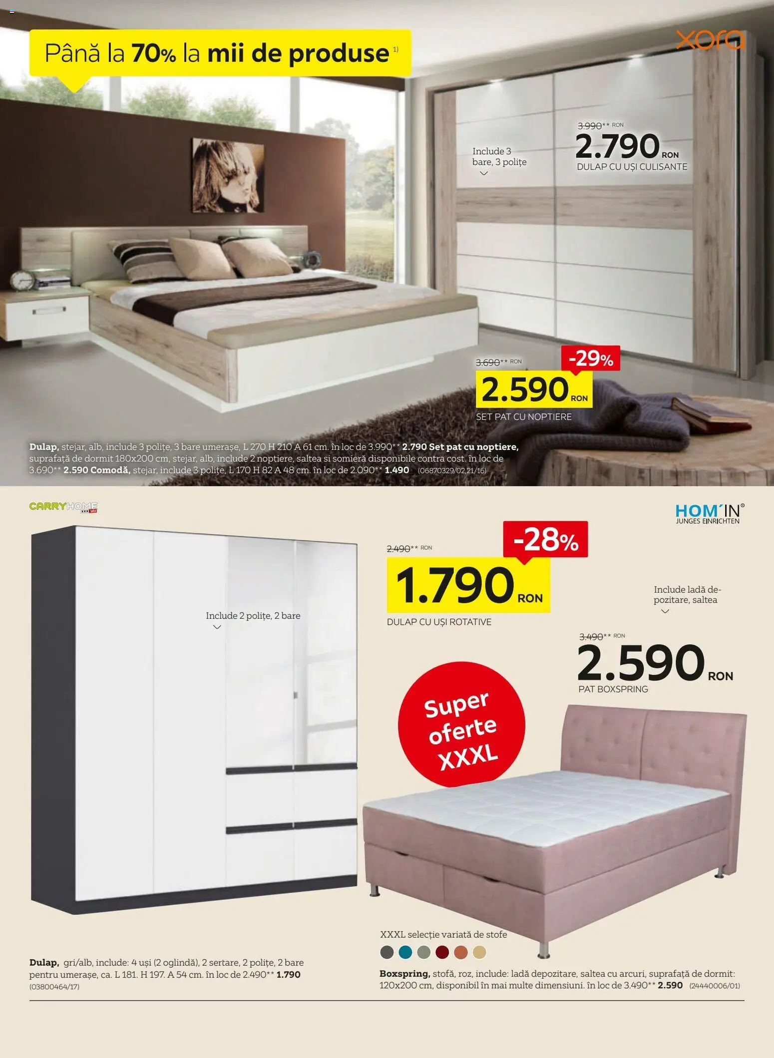 Catalog XXXLutz 19 Ianuarie - 7 Februarie 2026 | Pagina 10 | Produse: Pat, Saltea