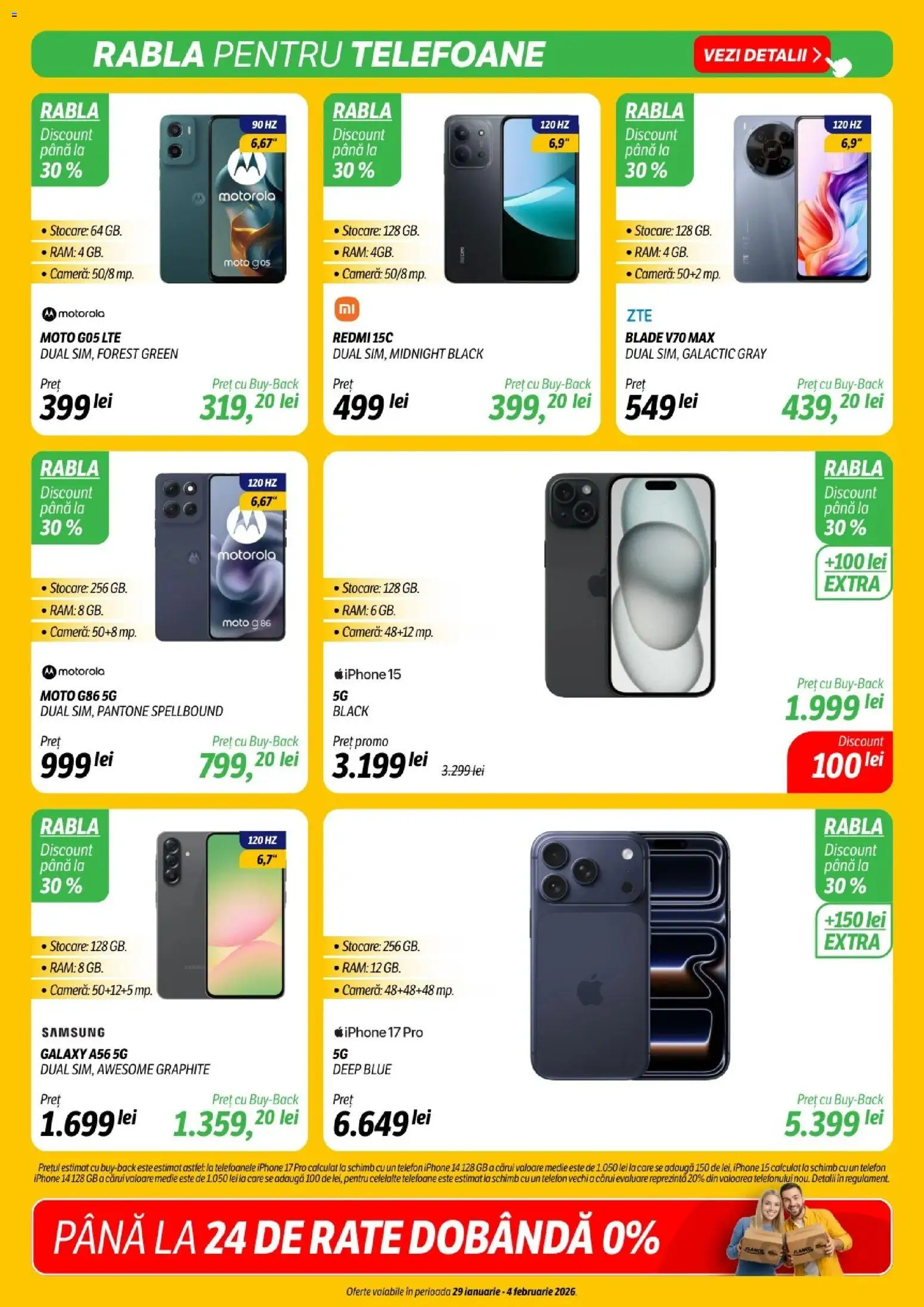 Catalog Flanco 29 Ianuarie - 3 Februarie 2026 | Pagina 10 | Produse: Telefon, Cameră