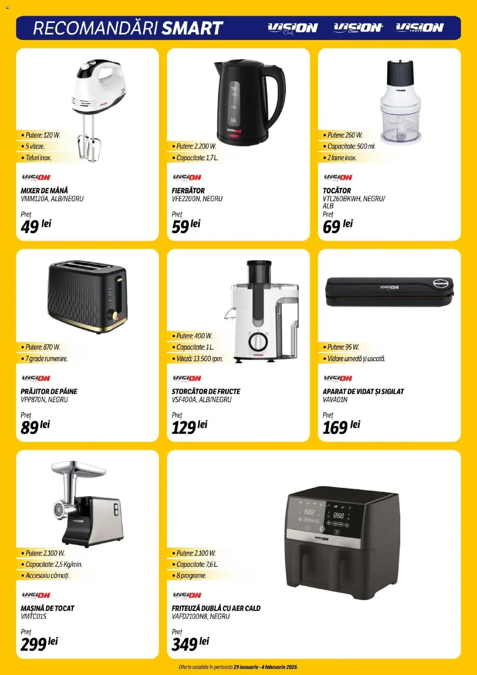 Catalog Flanco 29 Ianuarie - 3 Februarie 2026 | Pagina 21 | Produse: Mixer, Friteuză, Tocător, Fructe