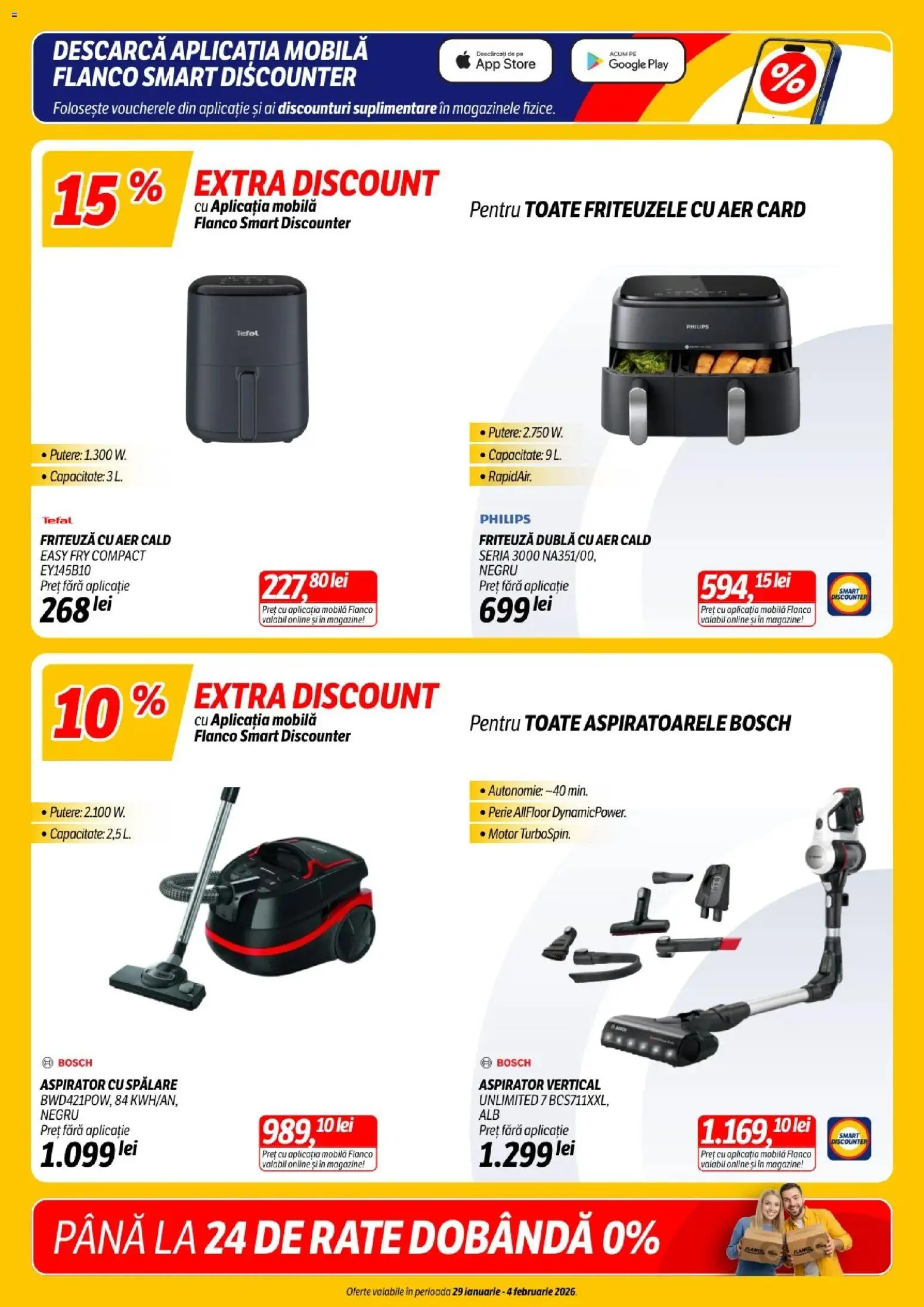 Catalog Flanco 29 Ianuarie - 3 Februarie 2026 | Pagina 3 | Produse: Enginar, Aspirator, Friteuză, Perie