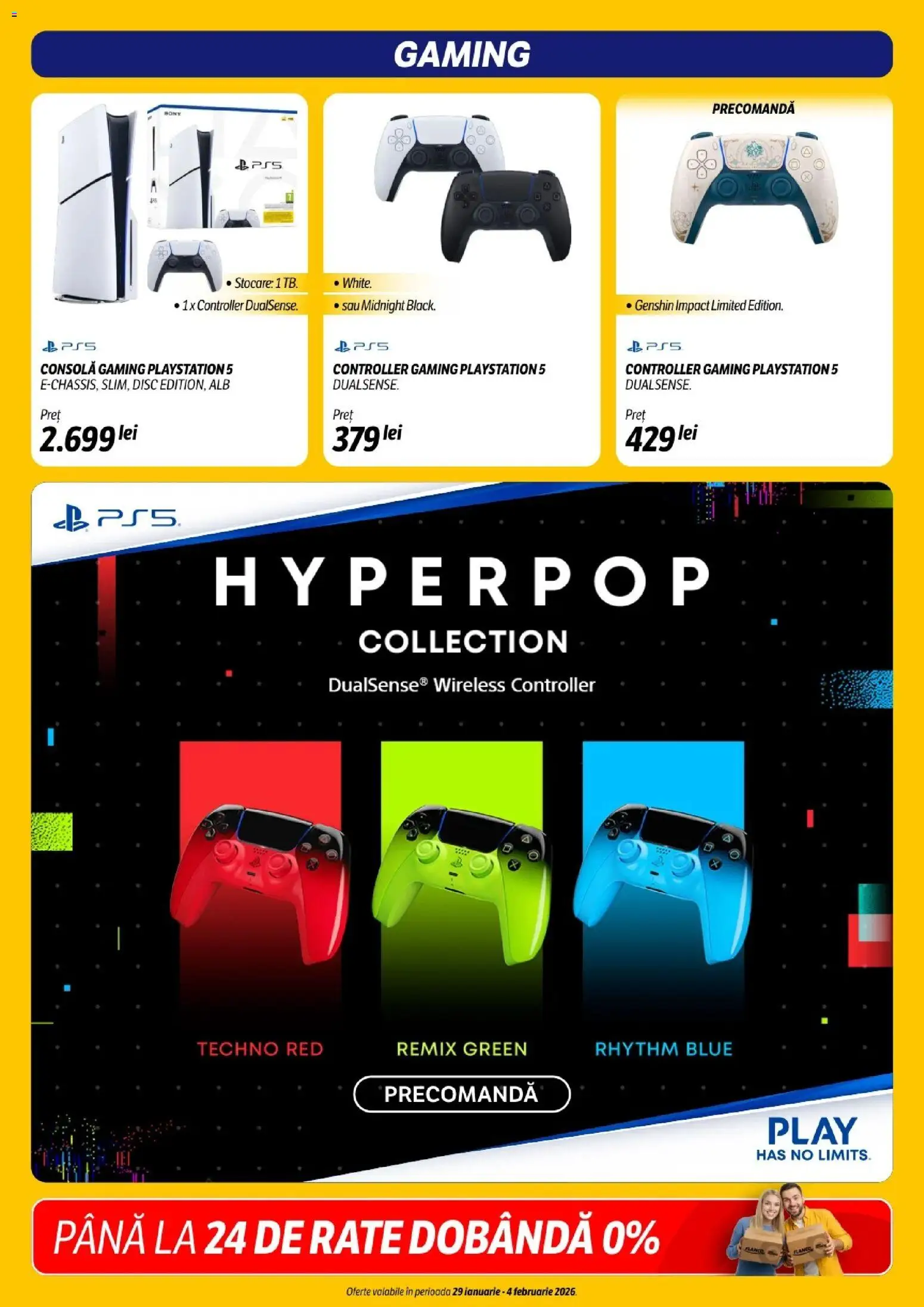 Catalog Flanco 29 Ianuarie - 3 Februarie 2026 | Pagina 9 | Produse: Playstation, Disc, Peluş Köpek Yatağı