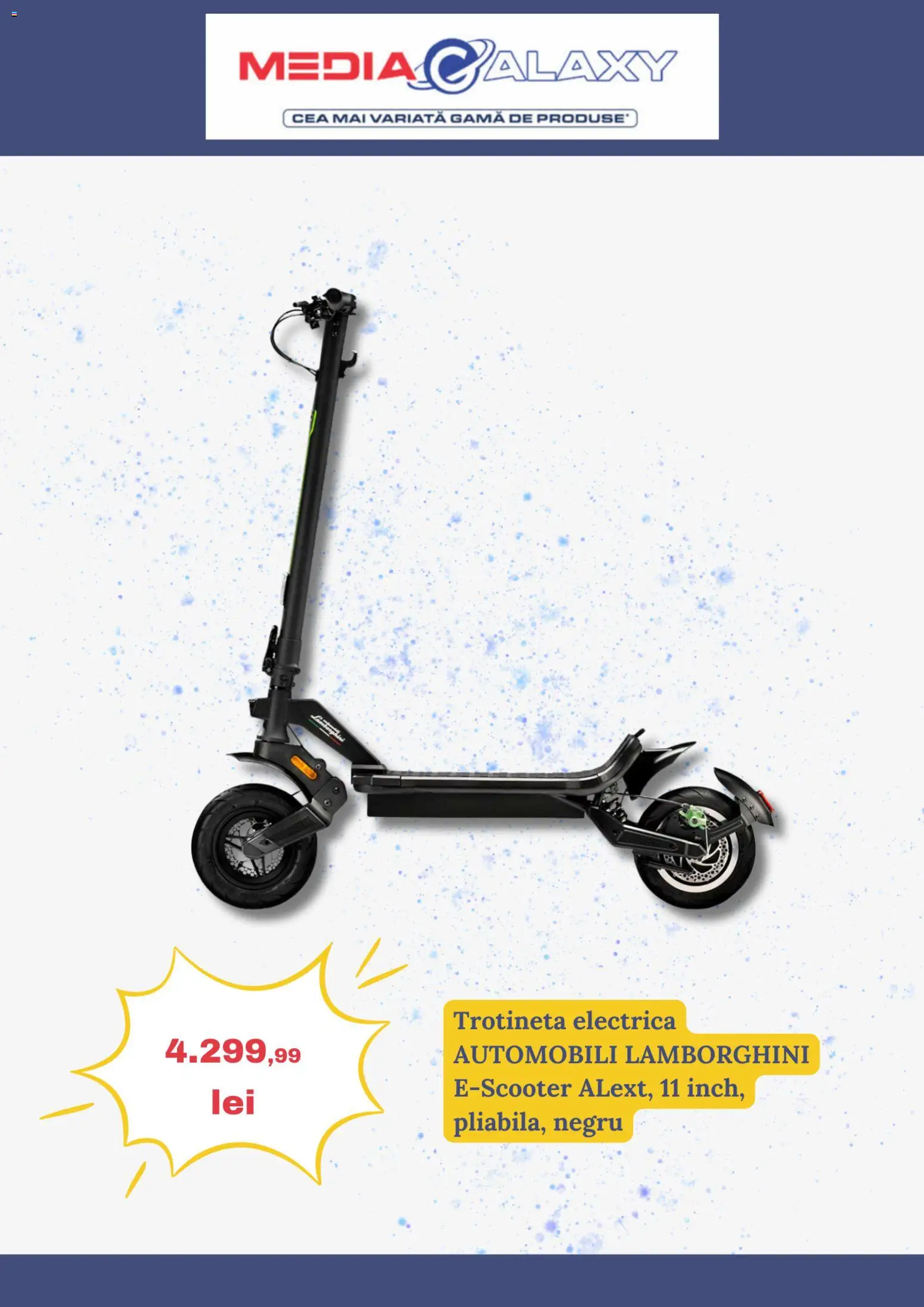 Catalog Media Galaxy 29 Ianuarie - 3 Februarie 2026 | Pagina 7 | Produse: Trotinetă electrică, Trotinetă