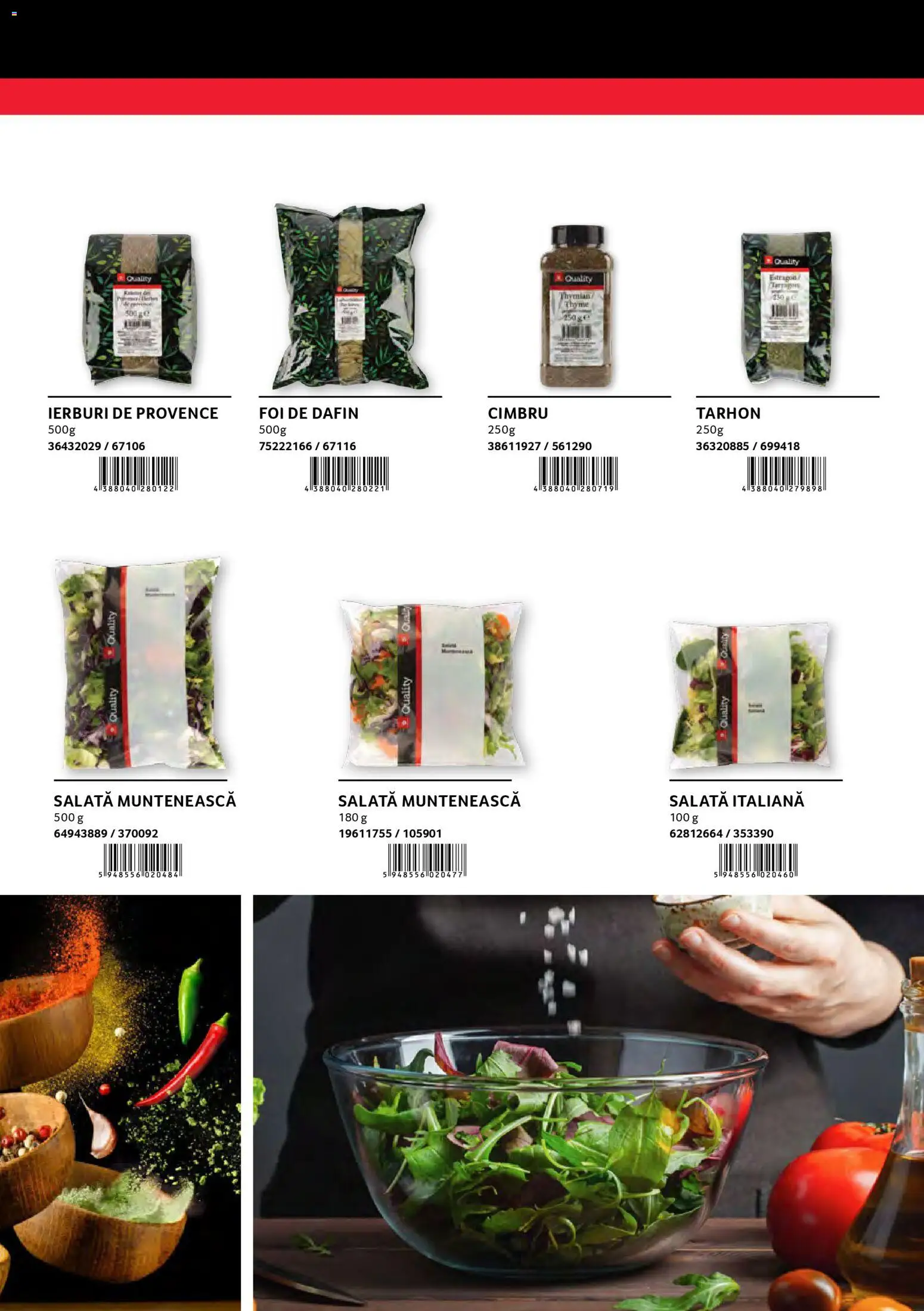 Catalog Selgros 30 2026 - 30 Ianuarie 2027 | Pagina 25 | Produse: Salată