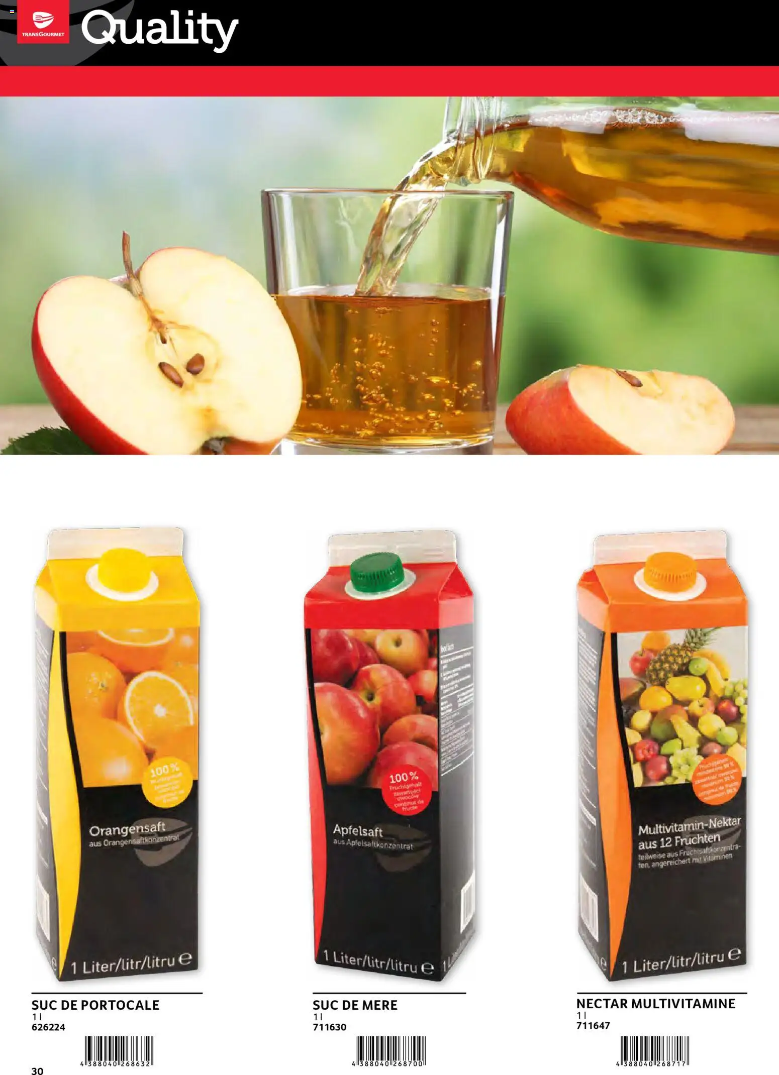 Catalog Selgros 30 2026 - 30 Ianuarie 2027 | Pagina 30 | Produse: Suc, Mere, Portocale