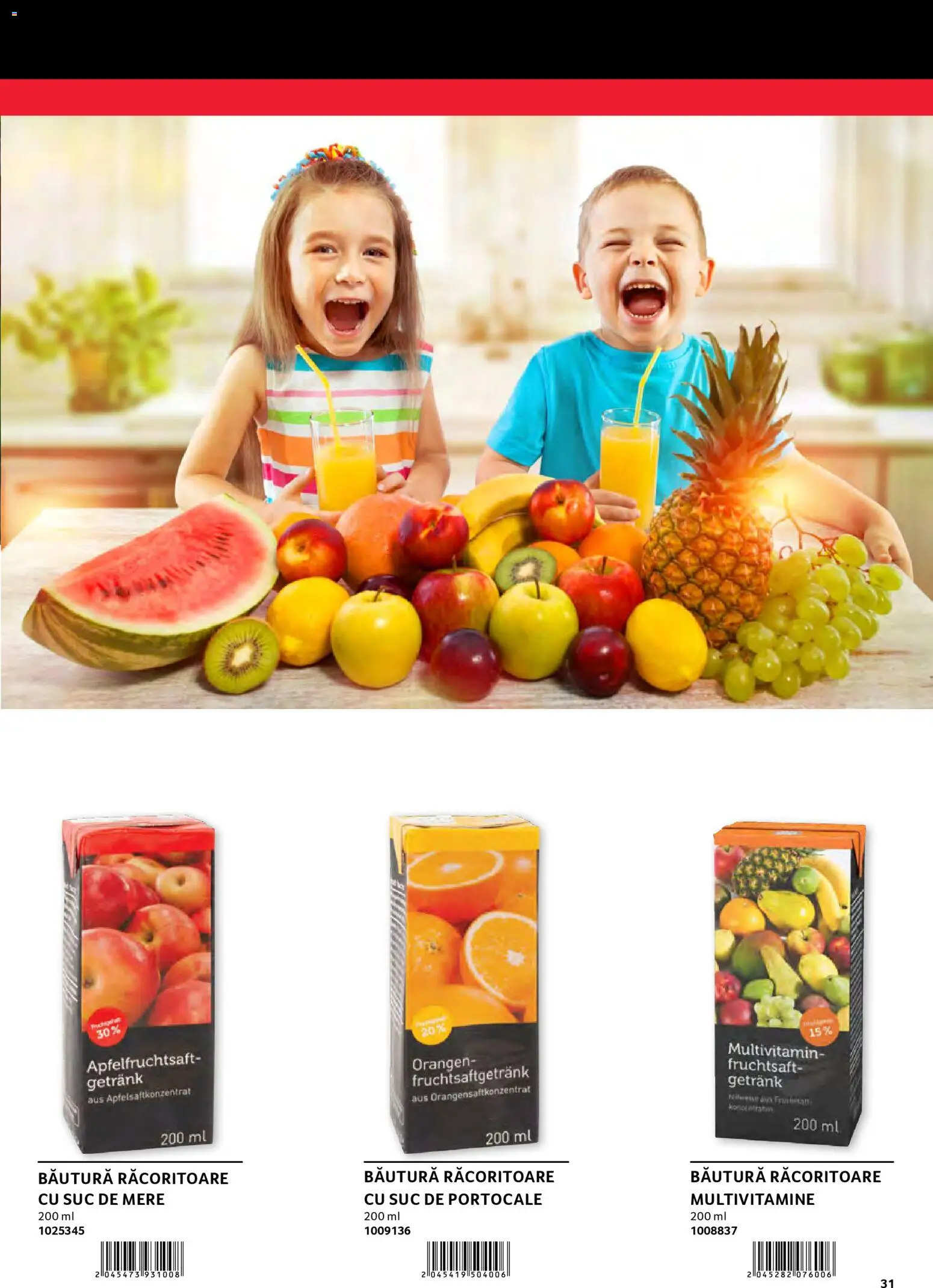 Catalog Selgros 30 2026 - 30 Ianuarie 2027 | Pagina 31 | Produse: Suc, Mere, Portocale