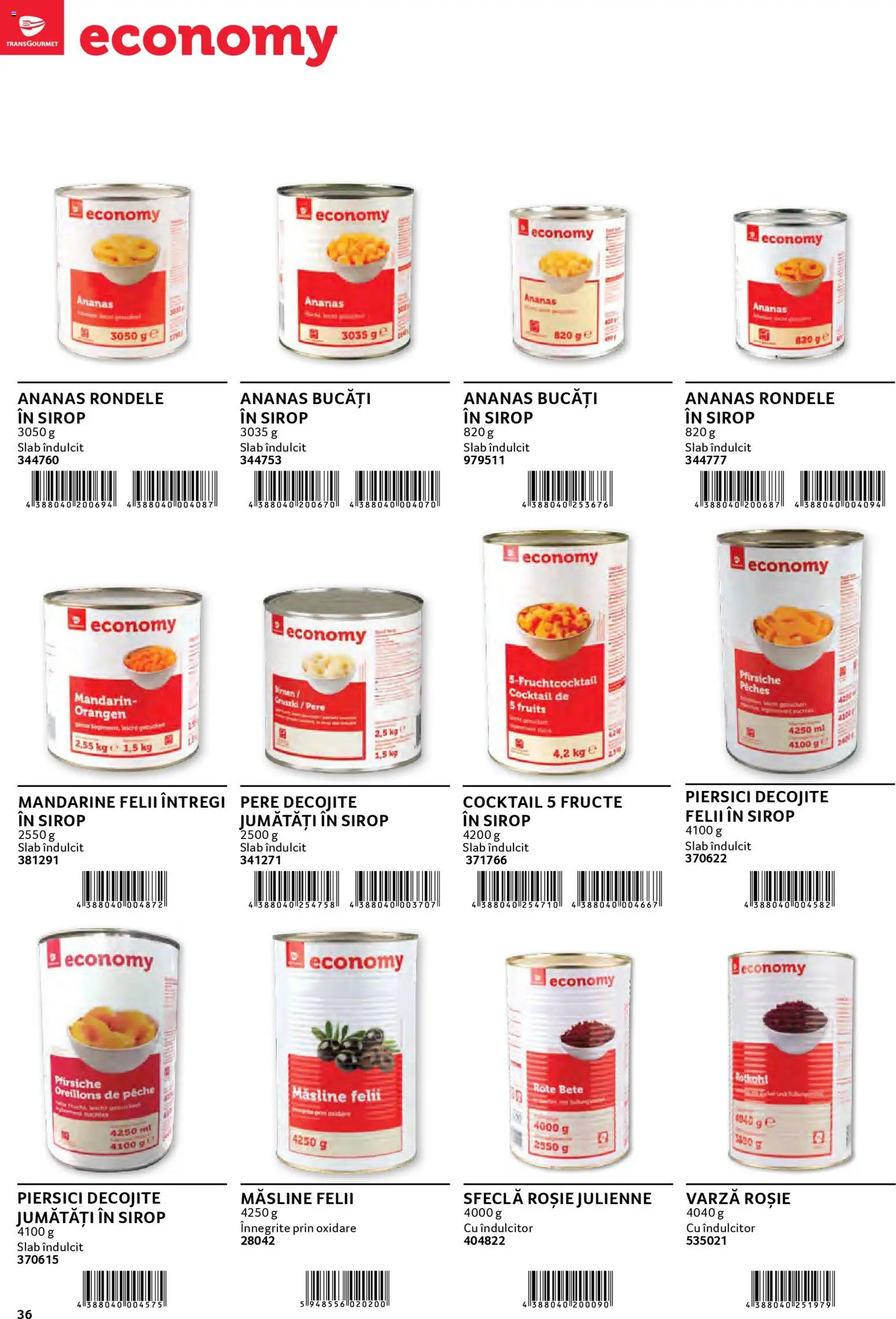 Catalog Selgros 30 2026 - 30 Ianuarie 2027 | Pagina 36 | Produse: Cocktail, Sirop, Mandarine, Fructe