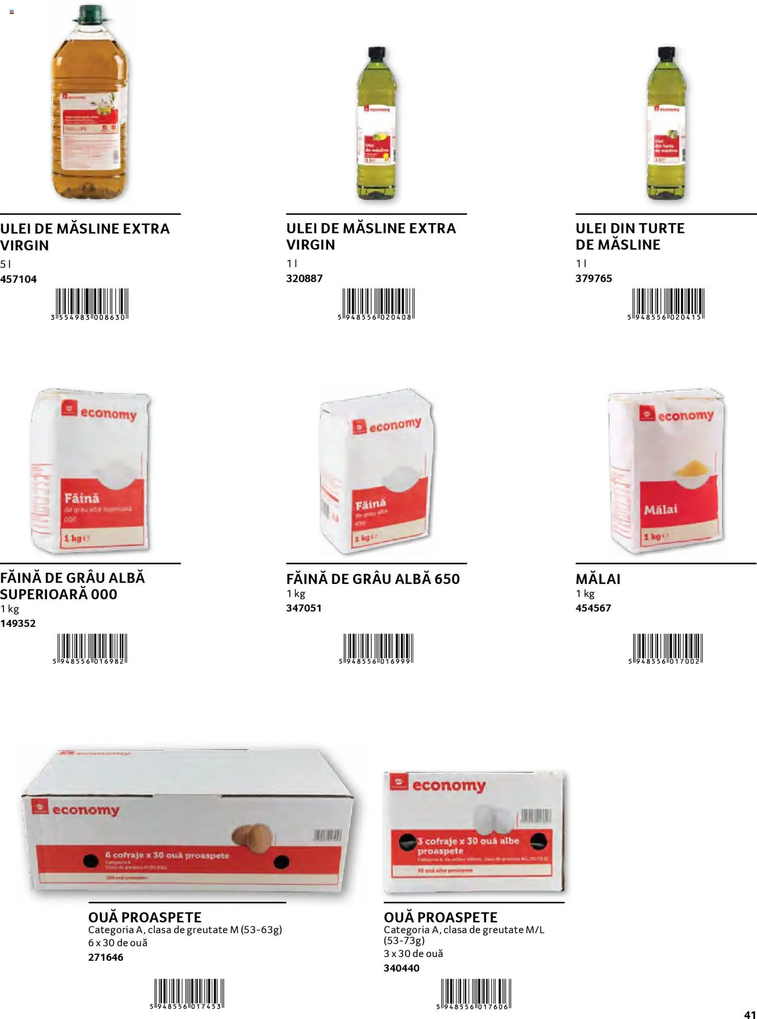 Catalog Selgros 30 2026 - 30 Ianuarie 2027 | Pagina 41 | Produse: Măsline, Ulei, Făină, Mălai