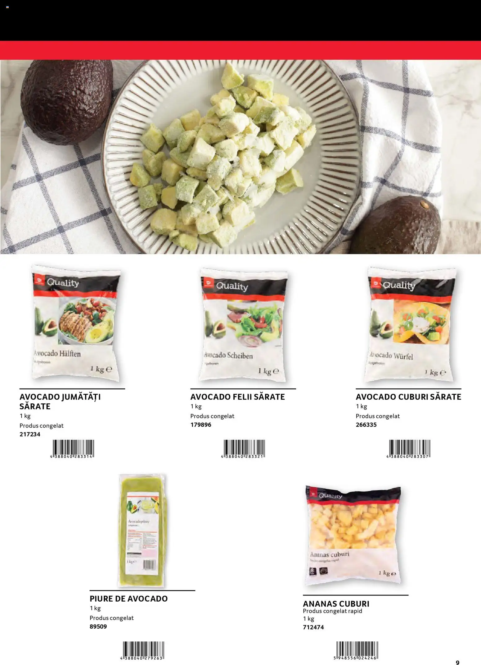 Catalog Selgros 30 2026 - 30 Ianuarie 2027 | Pagina 9 | Produse: Ananas, Avocado