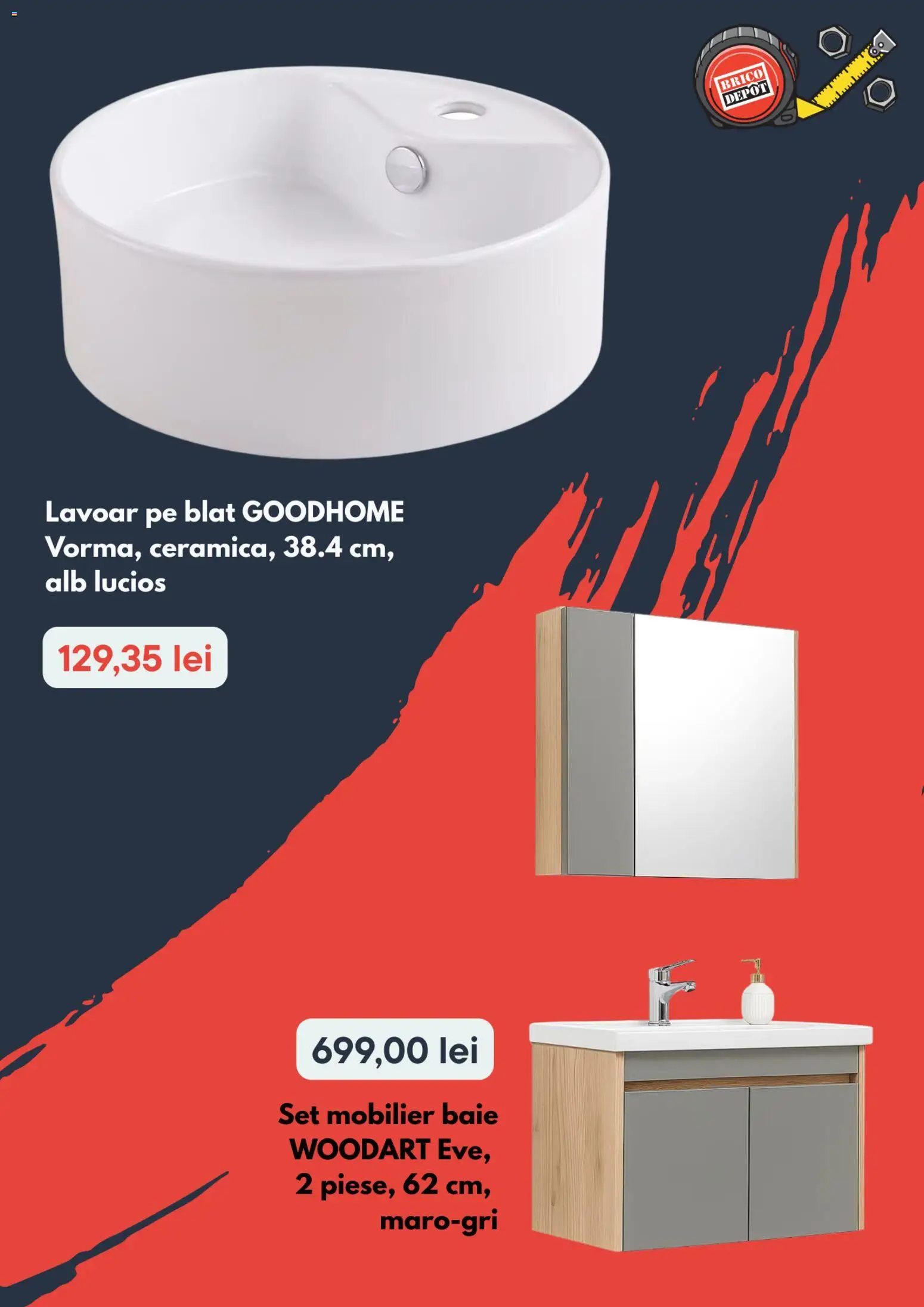 Catalog Brico Depot 29 Ianuarie - 10 Februarie 2026 | Pagina 2 | Produse: Lavoar