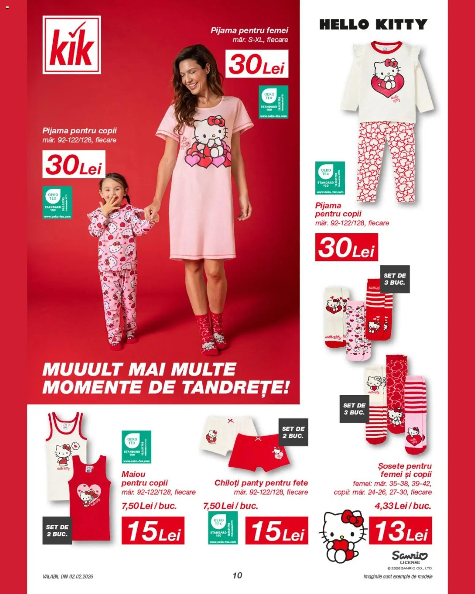 Catalog Kik 2 - 14 Februarie 2026 | Pagina 10 | Produse: Maiou, Chiloți, Șosete