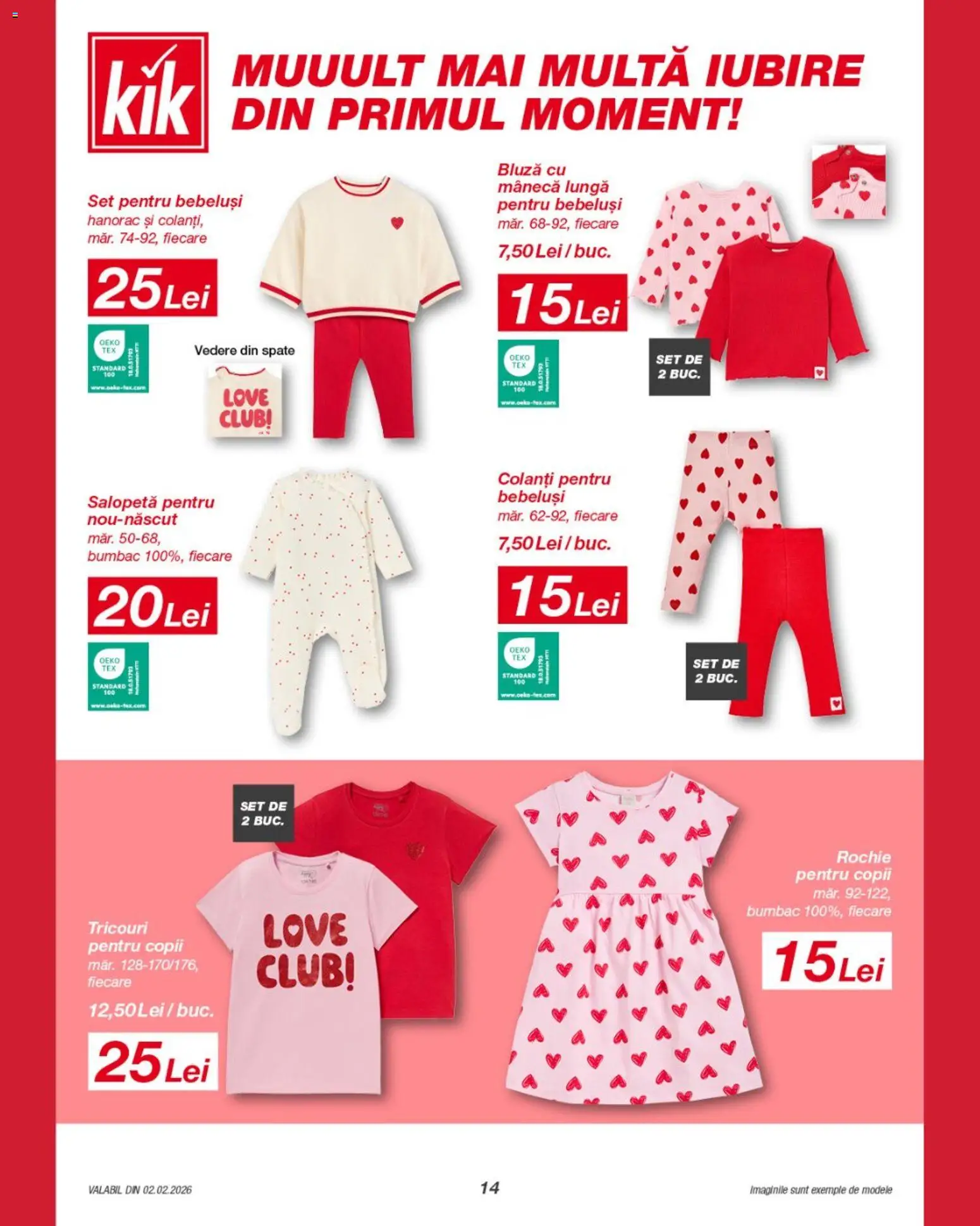 Catalog Kik 2 - 14 Februarie 2026 | Pagina 14 | Produse: Bluză, Salopetă, Colanți, Keşe