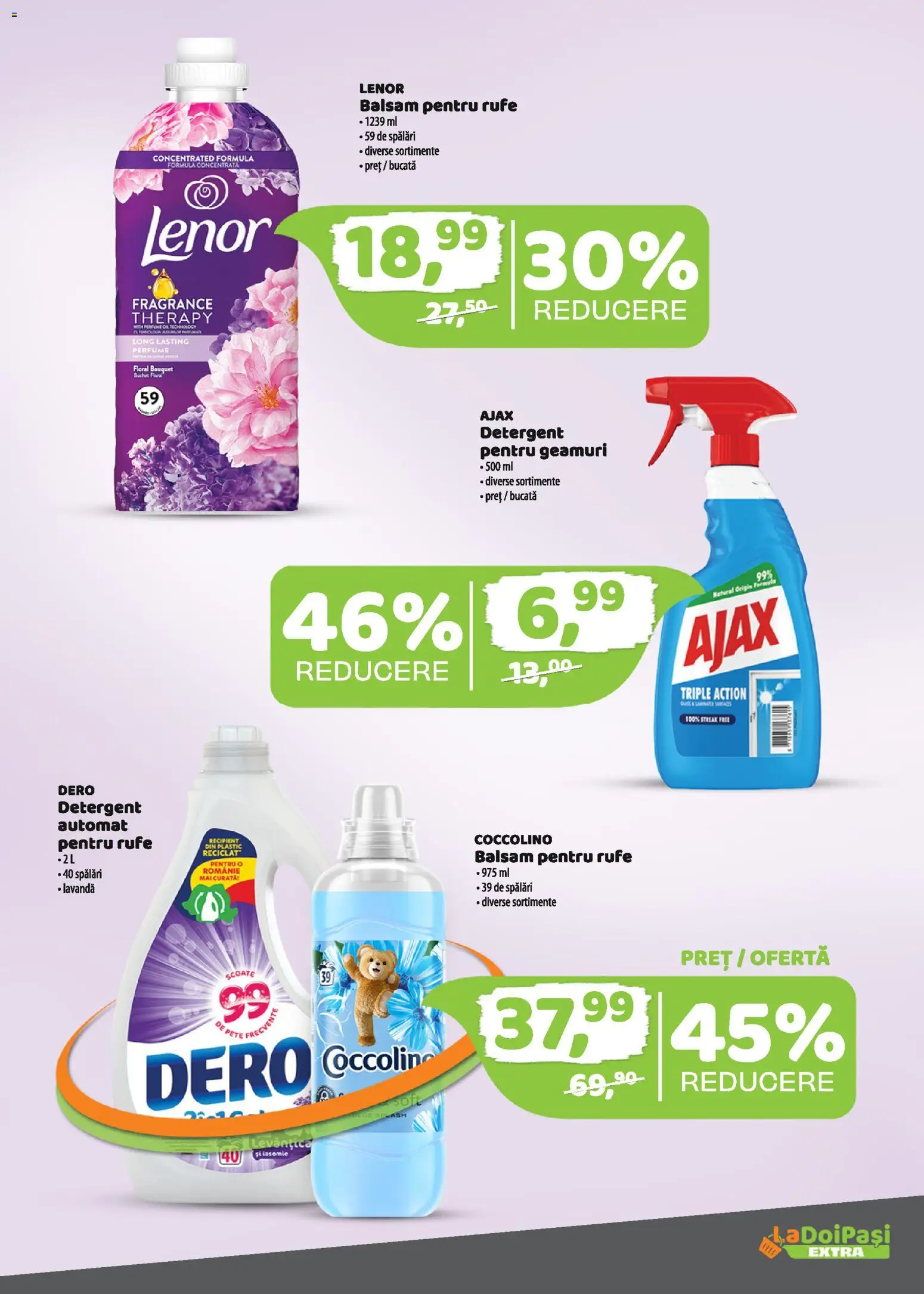Catalog La Doi Pași 1 - 14 Februarie 2026 | Pagina 10 | Produse: Kedi Ödül Oyuncakları, Balsam, Yorgan, Detergent