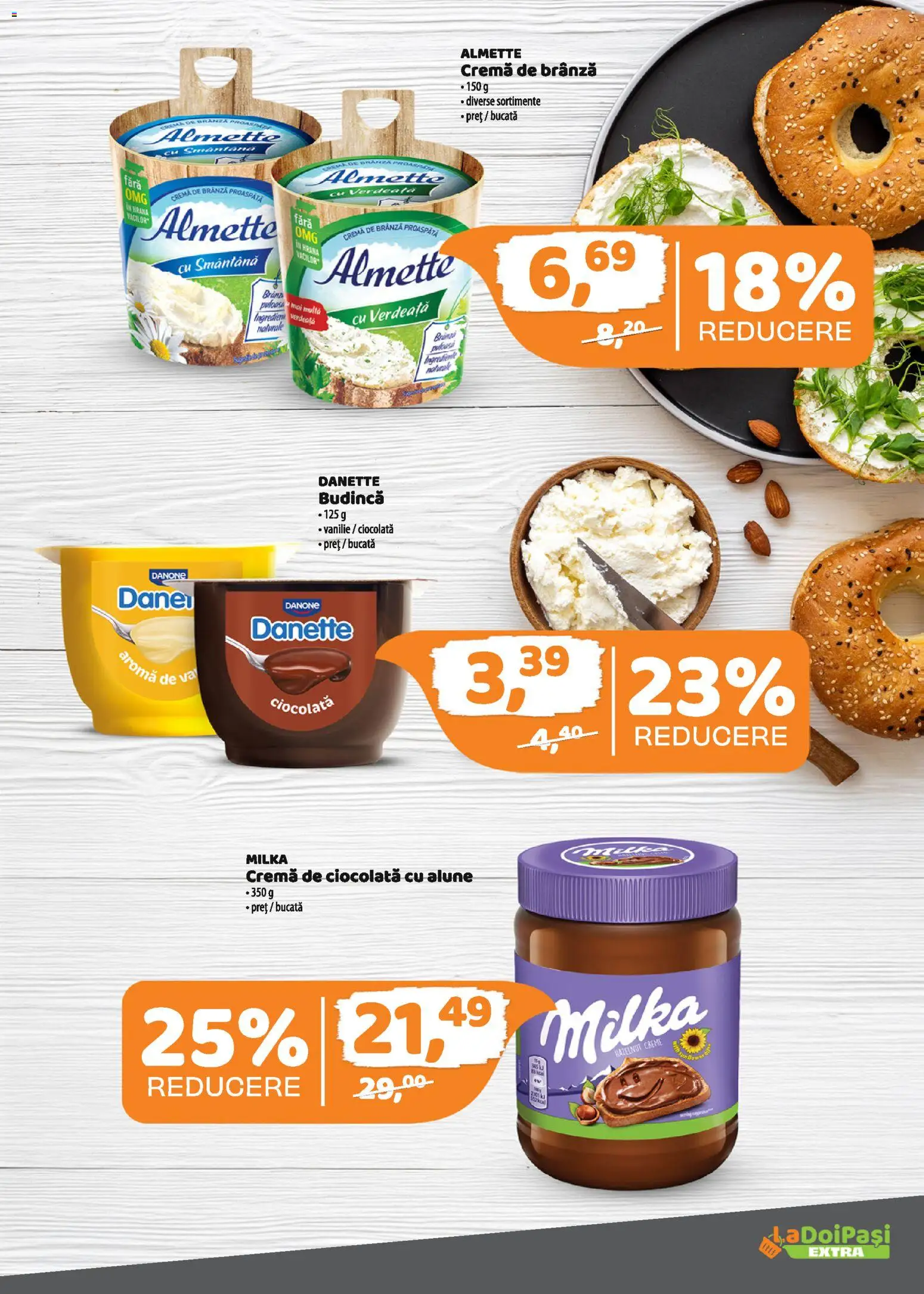 Catalog La Doi Pași 1 - 14 Februarie 2026 | Pagina 3 | Produse: Alune, Brânză, Ciocolată, Verdeață