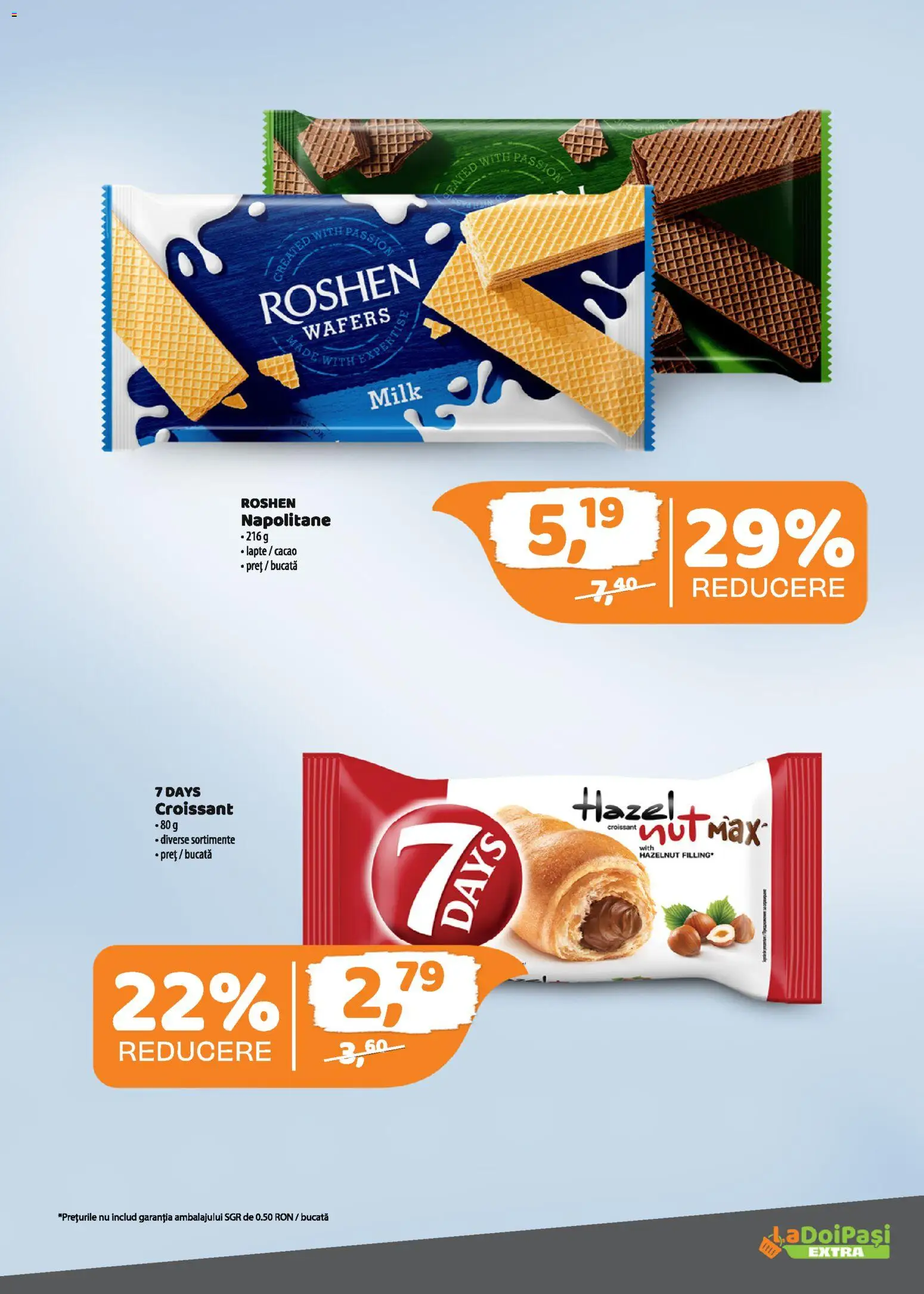 Catalog La Doi Pași 1 - 14 Februarie 2026 | Pagina 5 | Produse: Napolitane, Lapte, Cacao