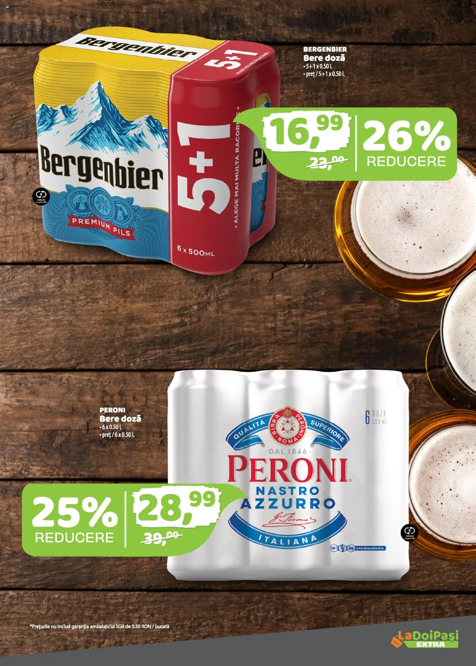 Catalog La Doi Pași 1 - 14 Februarie 2026 | Pagina 8 | Produse: Bere, Plastik Kulübe