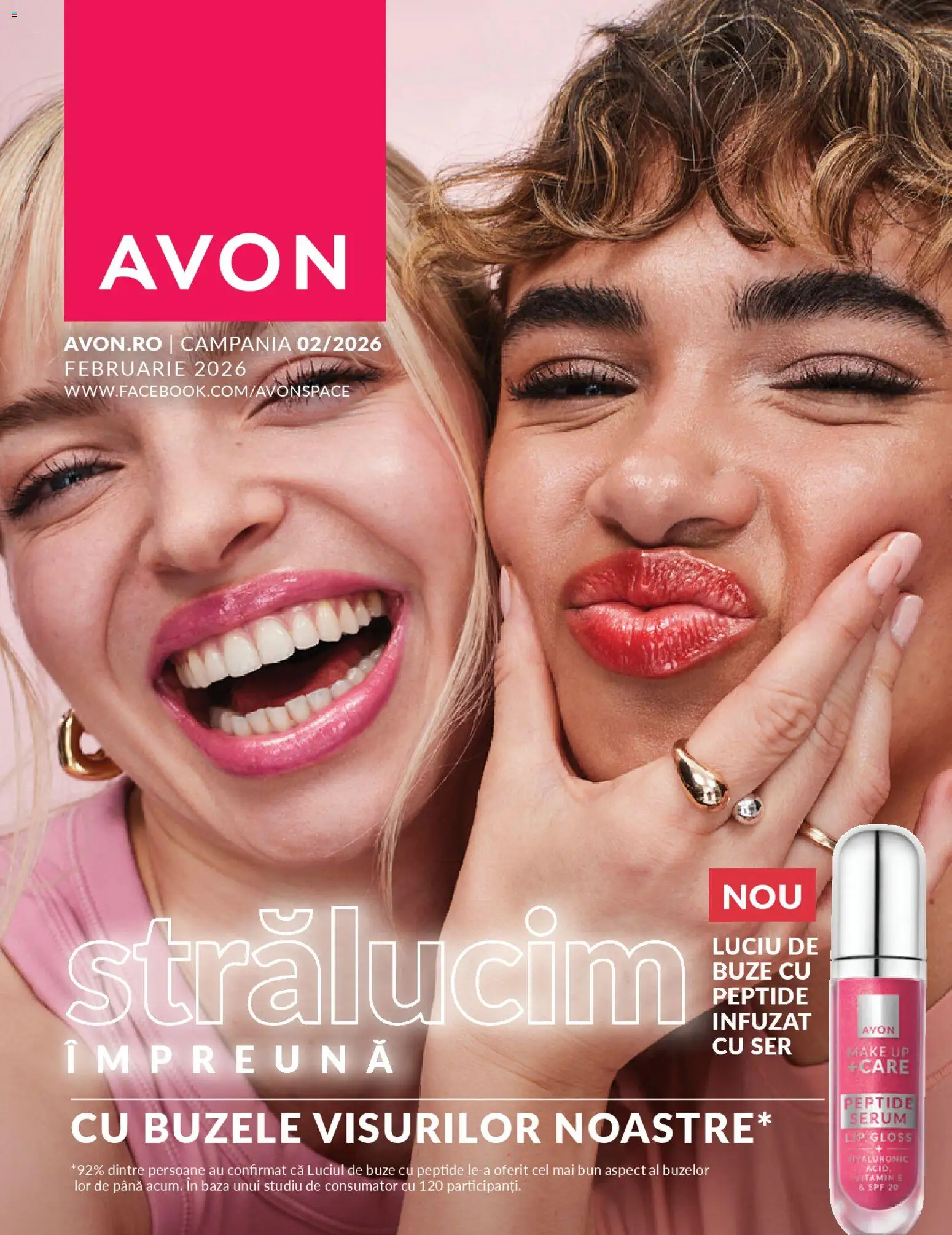 Catalog Avon 1 - 27 Februarie 2026 | Pagina 1 | Produse: Serum, Luciu de buze
