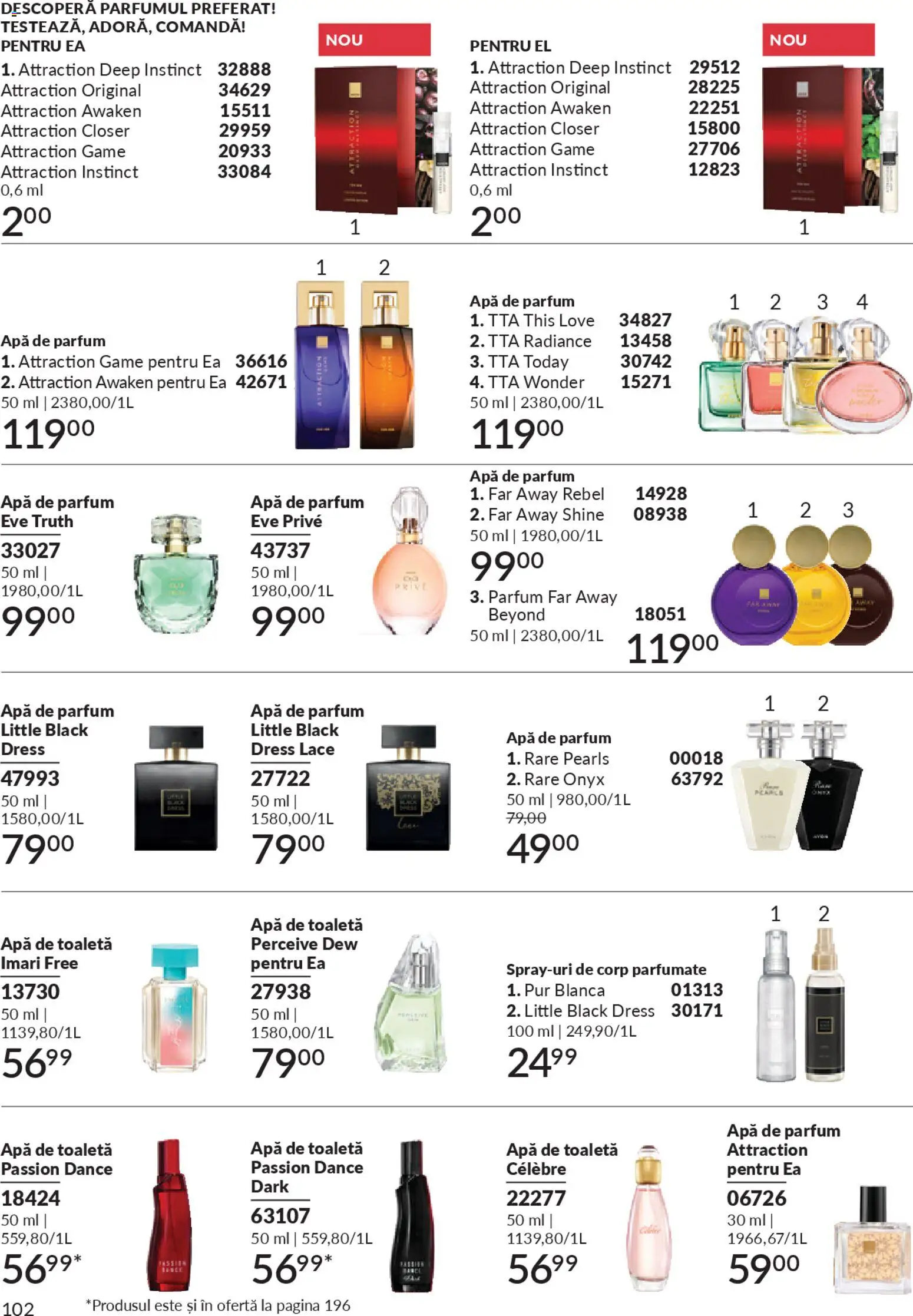 Catalog Avon 1 - 27 Februarie 2026 | Pagina 104 | Produse: Toaletă, Parfum, Apă de toaletă, Apă