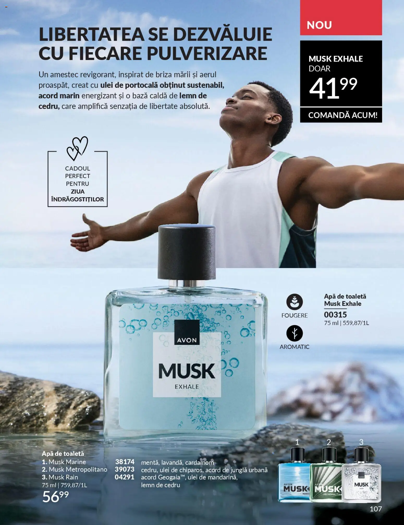 Catalog Avon 1 - 27 Februarie 2026 | Pagina 109 | Produse: Toaletă, Apă de toaletă, Ulei, Apă