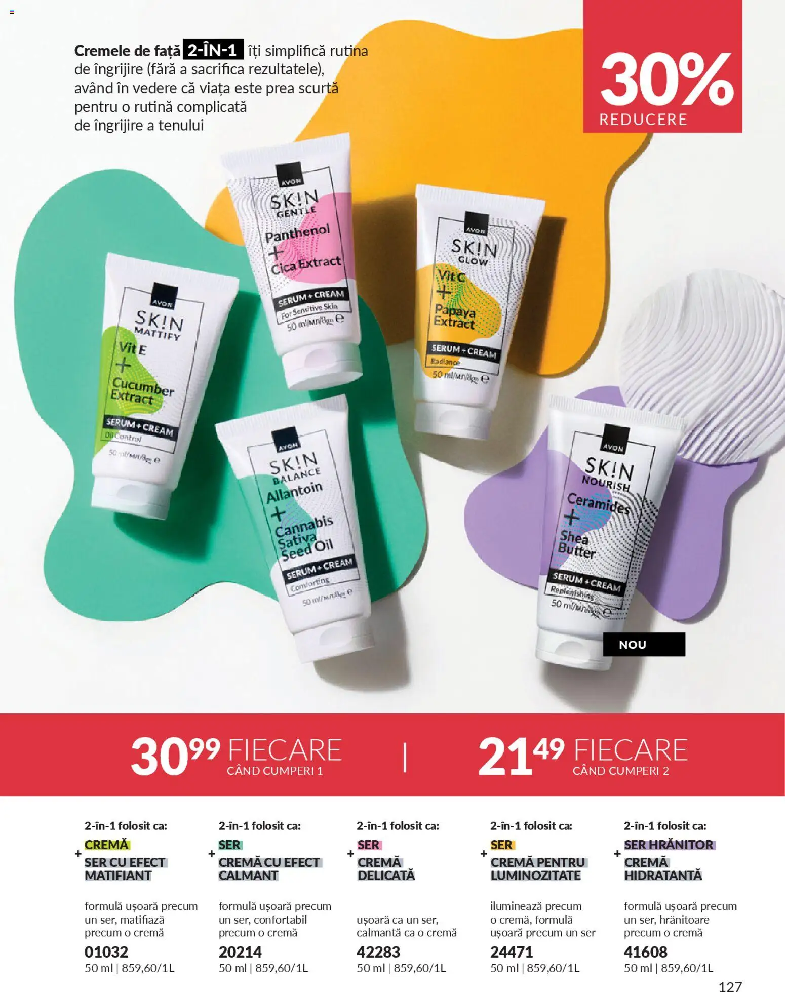 Catalog Avon 1 - 27 Februarie 2026 | Pagina 129 | Produse: Serum, Cremă, Boncuklu Oyuncakları