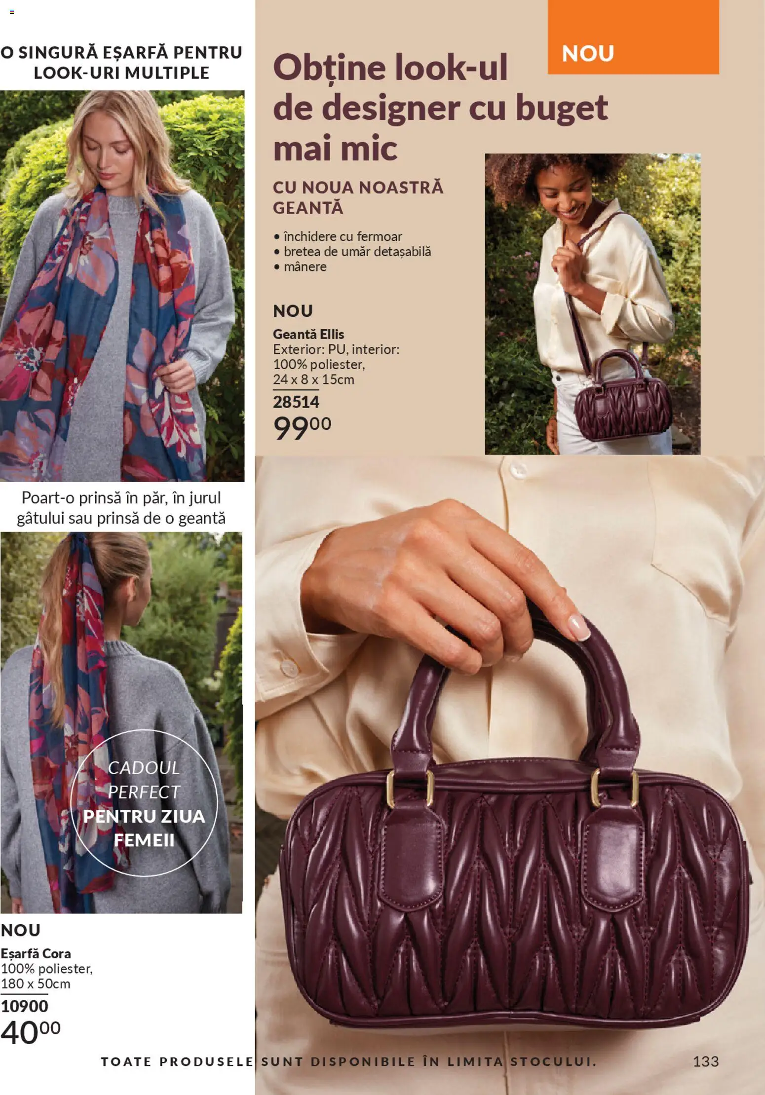 Catalog Avon 1 - 27 Februarie 2026 | Pagina 135 | Produse: Eșarfă, Geantă