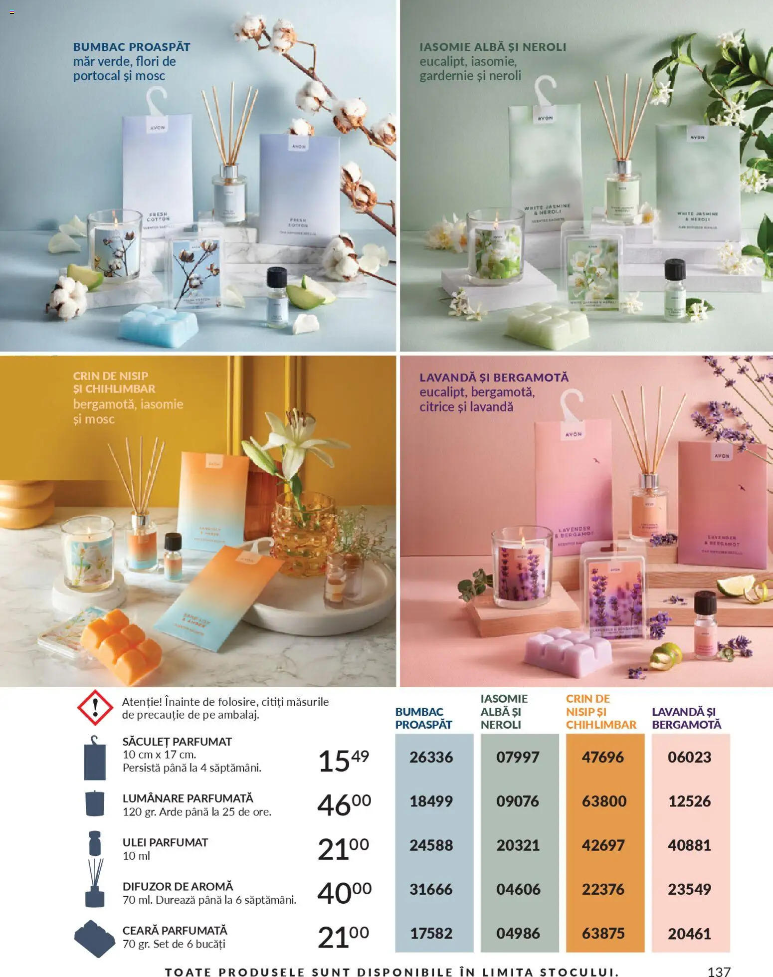 Catalog Avon 1 - 27 Februarie 2026 | Pagina 139 | Produse: Difuzor, Lumânare, Ulei parfumat, Ulei