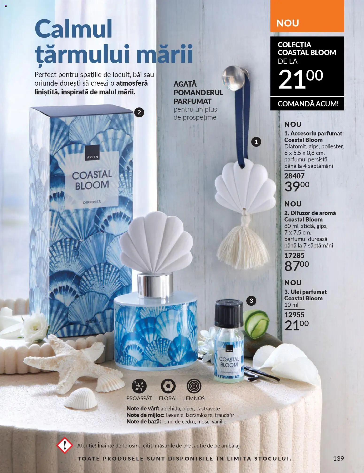 Catalog Avon 1 - 27 Februarie 2026 | Pagina 141 | Produse: Difuzor, Trandafir, Ulei parfumat, Ulei