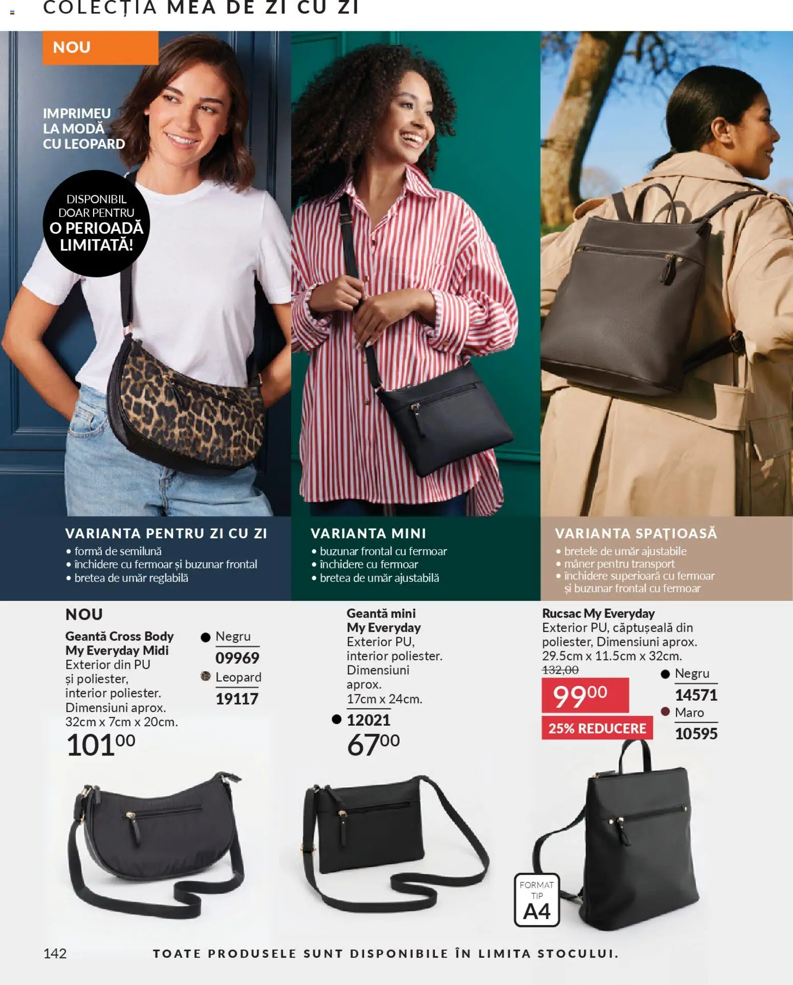 Catalog Avon 1 - 27 Februarie 2026 | Pagina 144 | Produse: Geantă, Body, Mâner, Rucsac